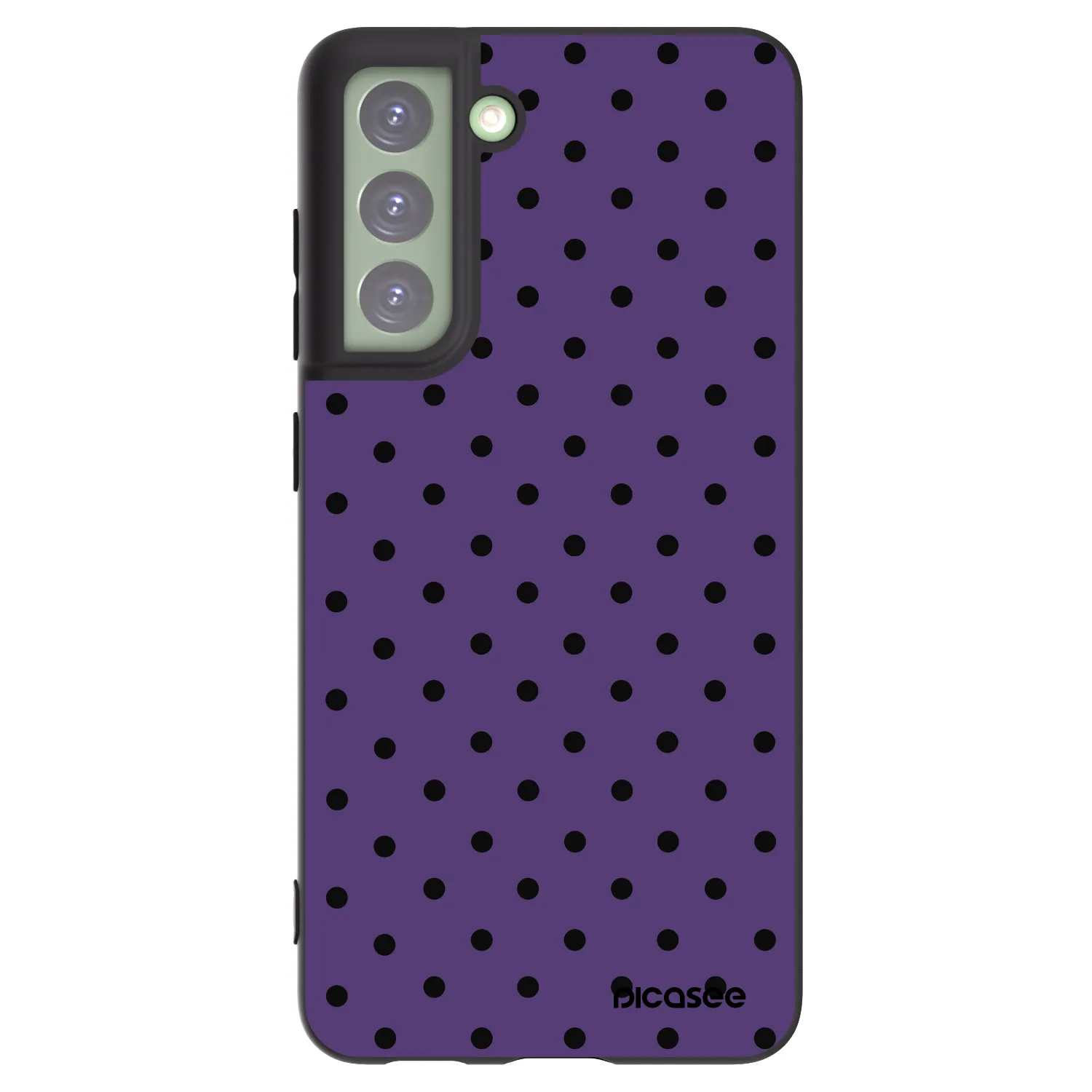 Picasee silikónový čierny obal pre Samsung Galaxy S21 FE 5G - Flickers 2