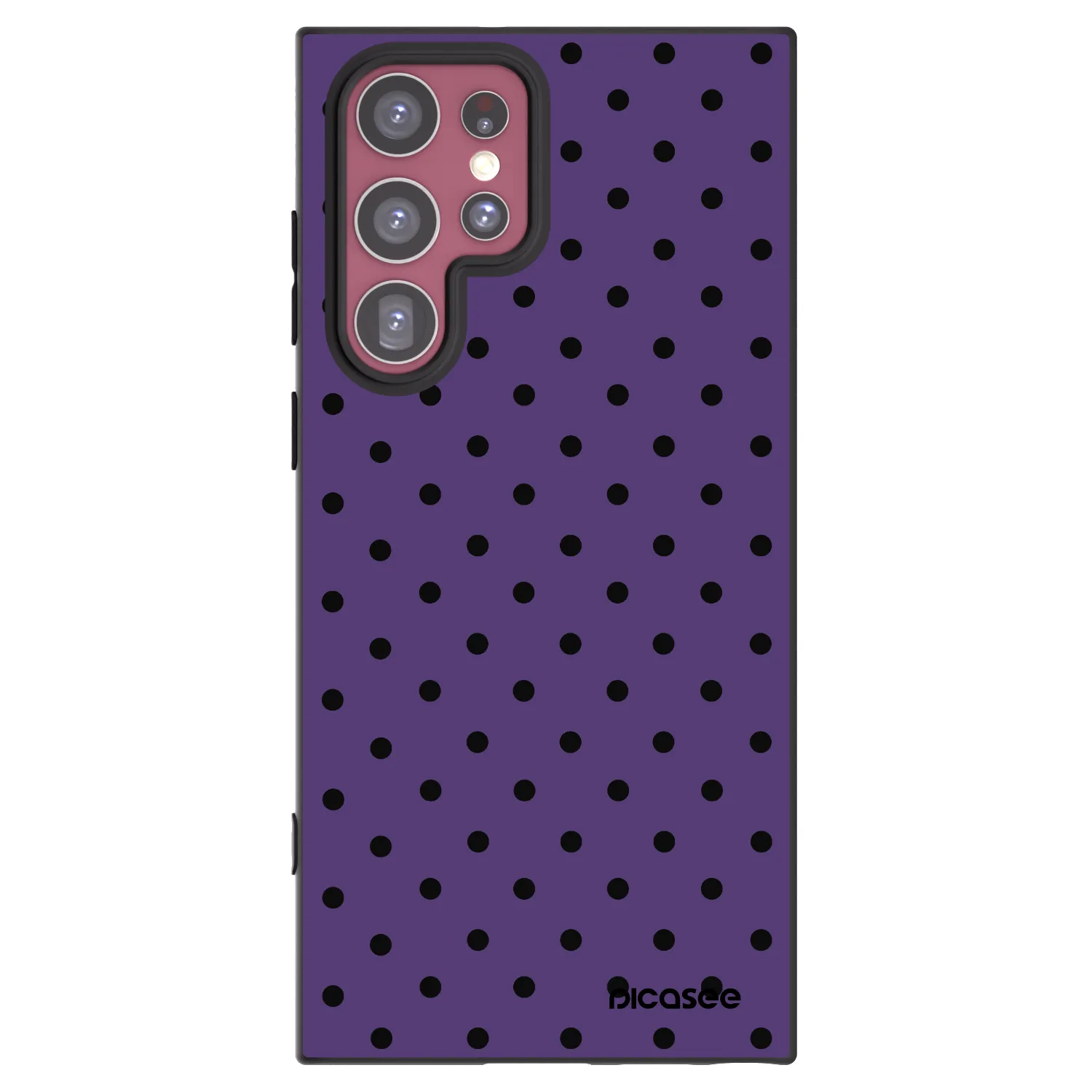 Picasee silikónový čierny obal pre Samsung Galaxy S22 Ultra 5G - Flickers 2