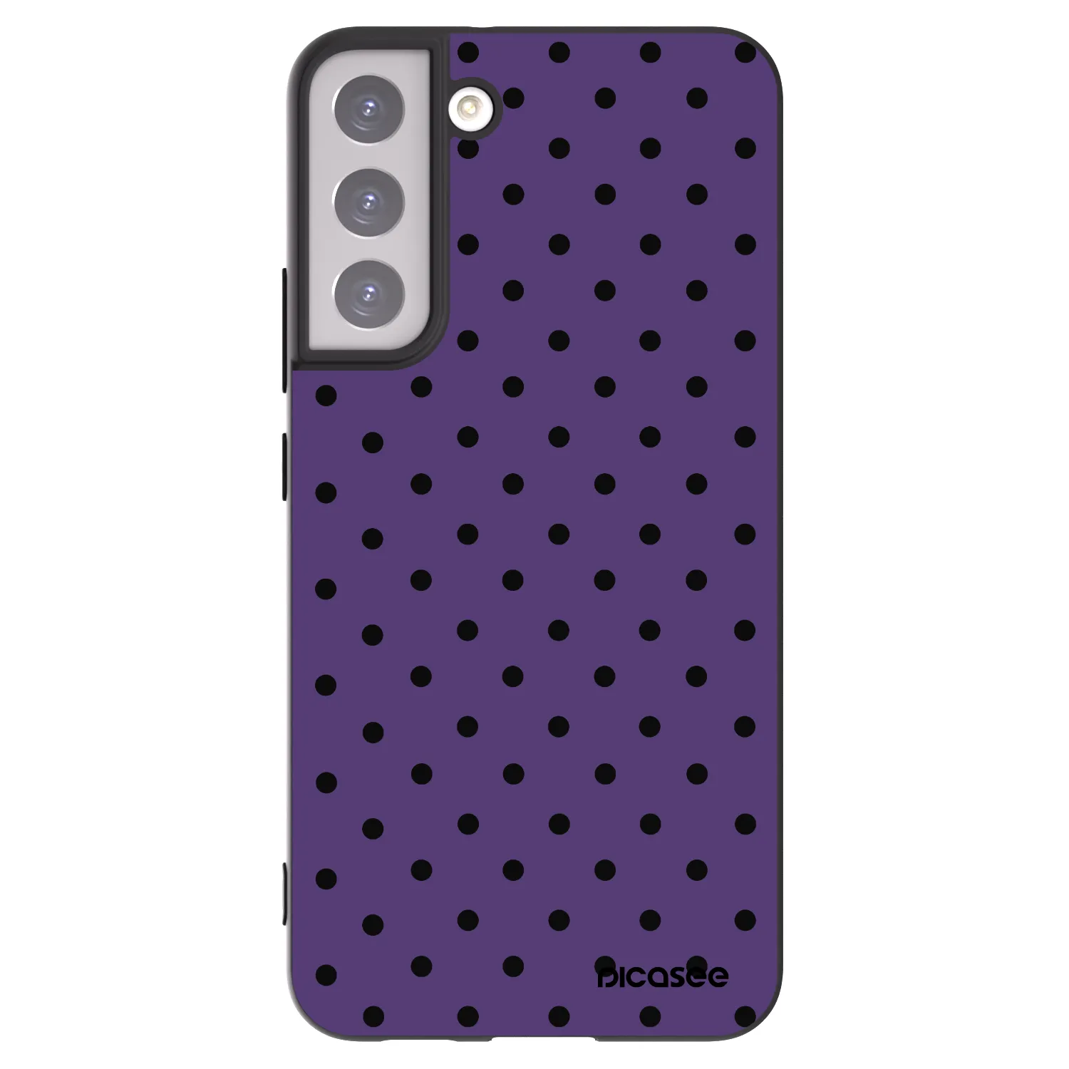 Picasee silikónový čierny obal pre Samsung Galaxy S22+ 5G - Flickers 2