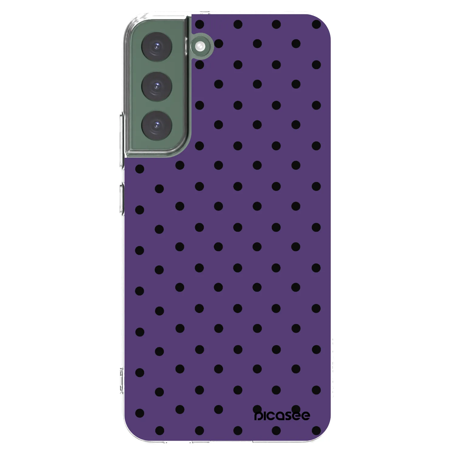 Picasee silikónový prehľadný obal pre Samsung Galaxy S22+ 5G - Flickers 2