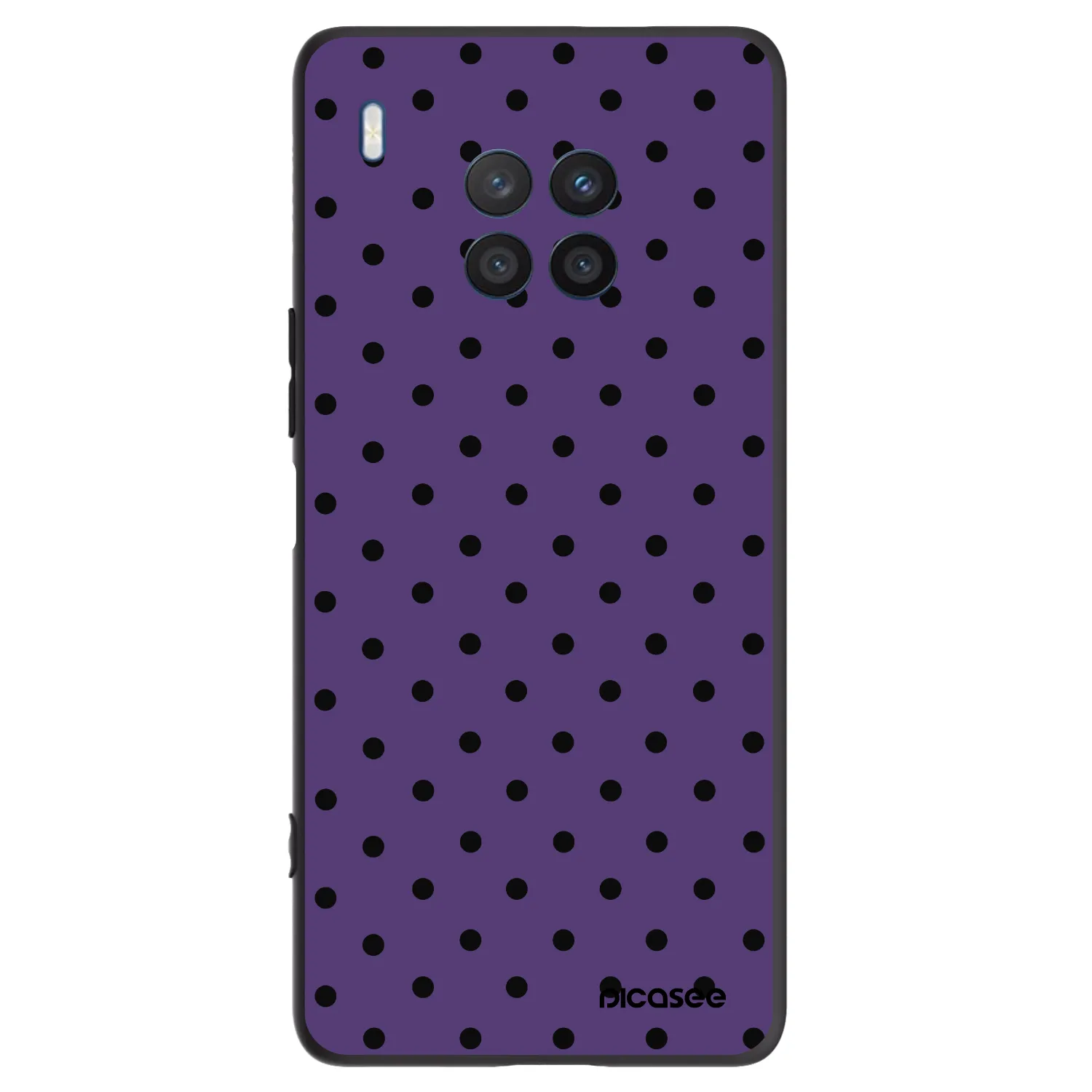 Picasee silikónový čierny obal pre Honor 50 Lite - Flickers 2