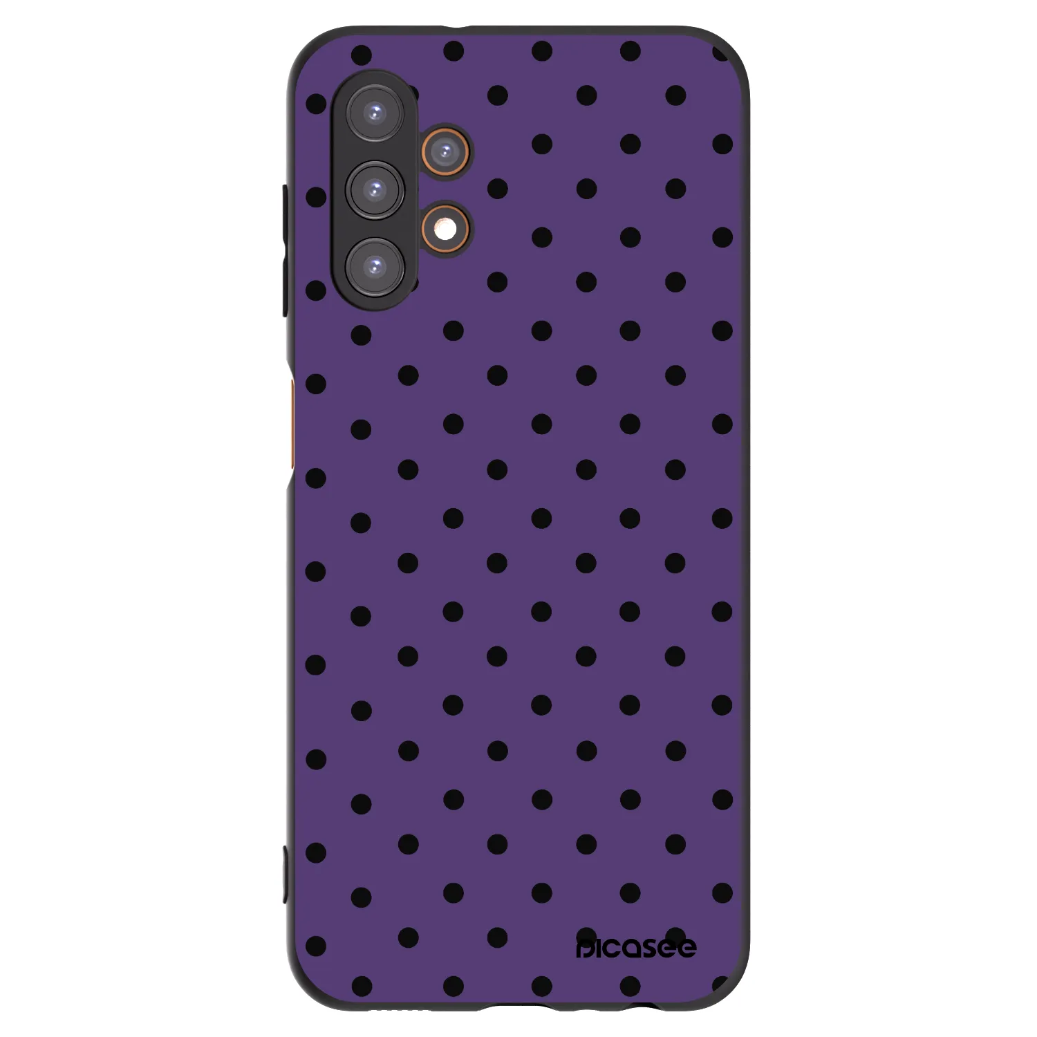 Picasee silikónový čierny obal pre Samsung Galaxy A13 4G A135 - Flickers 2