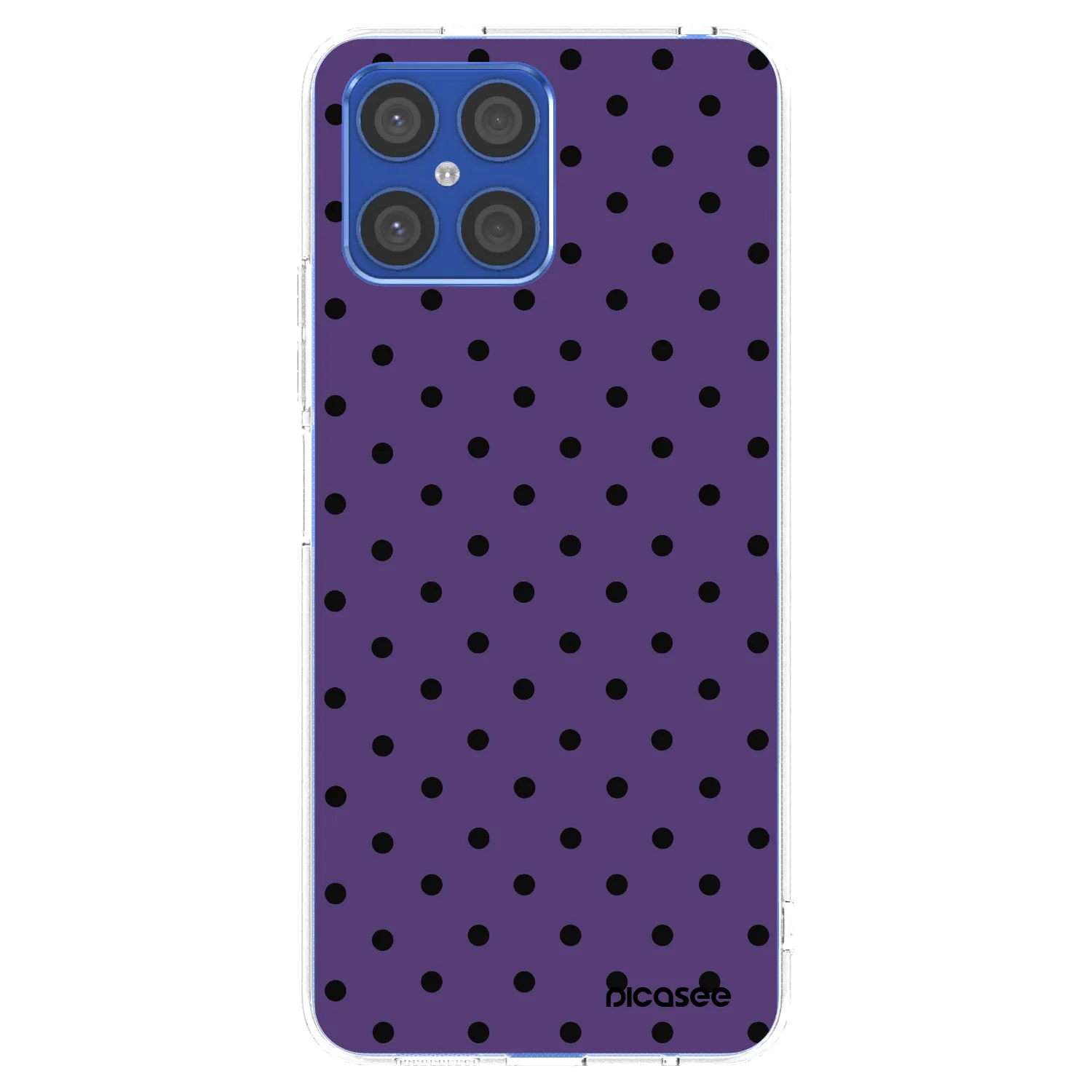 Picasee silikónový prehľadný obal pre Honor X8 4G - Flickers 2