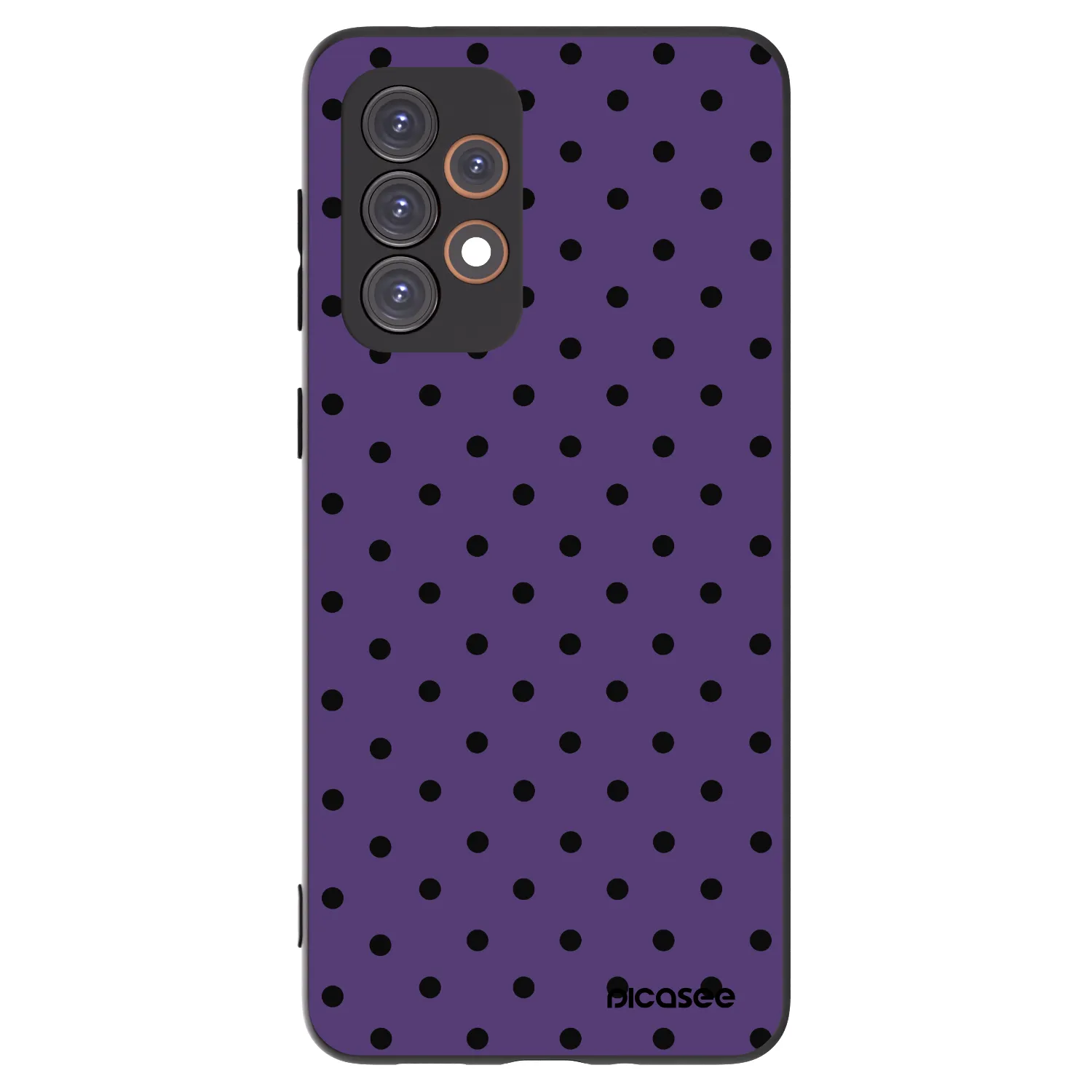 Picasee silikónový čierny obal pre Samsung Galaxy A33 5G A336 - Flickers 2