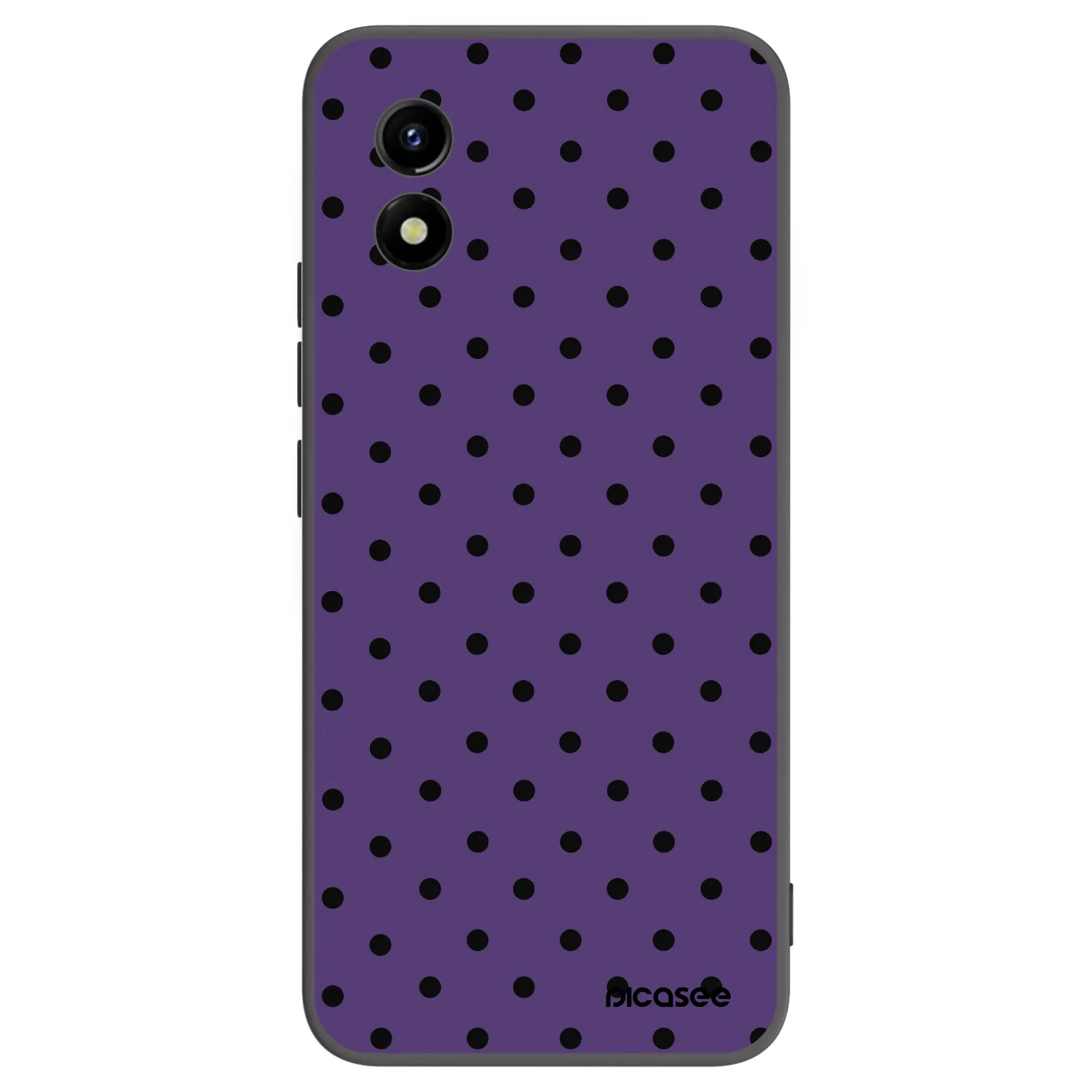 Picasee silikónový čierny obal pre Vivo Y01 - Flickers 2