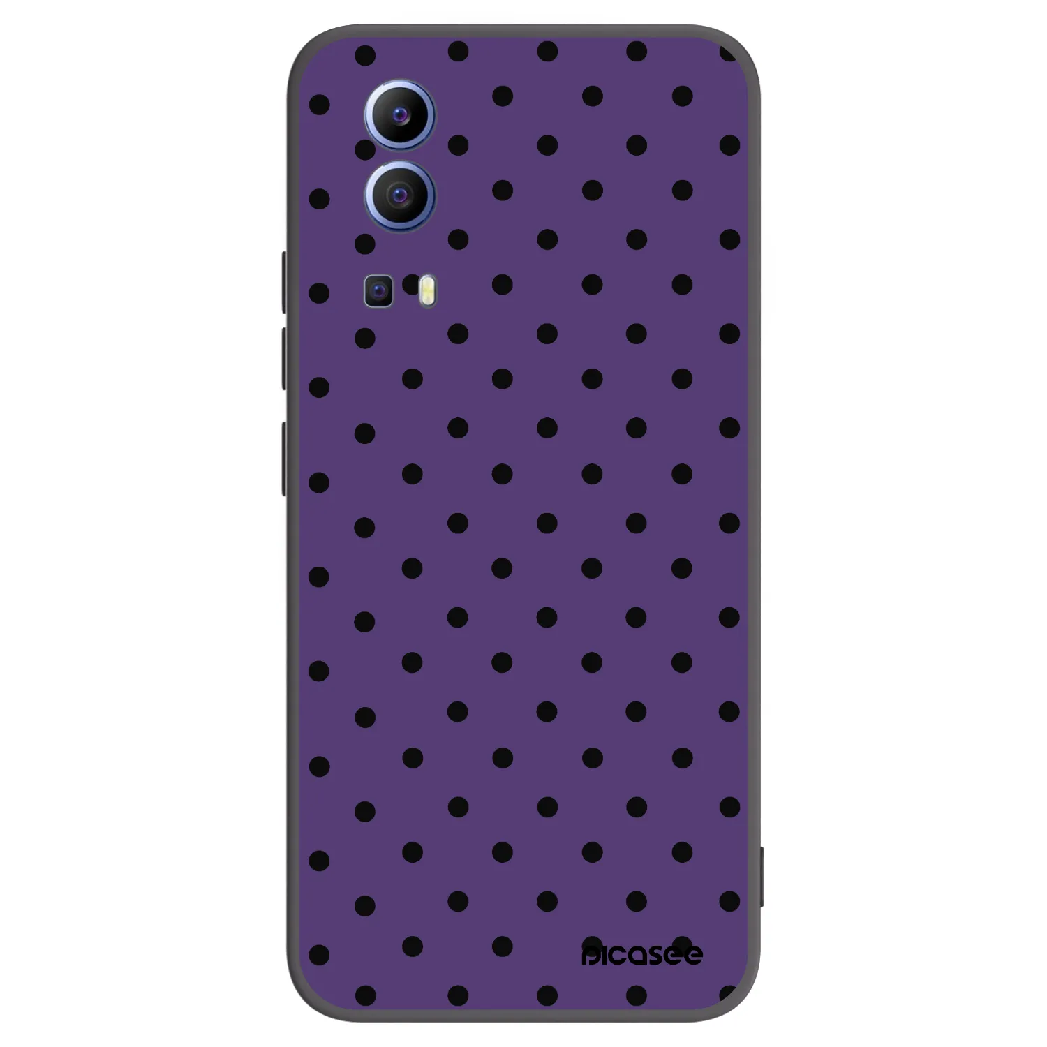 Picasee silikónový čierny obal pre Vivo Y52 5G - Flickers 2