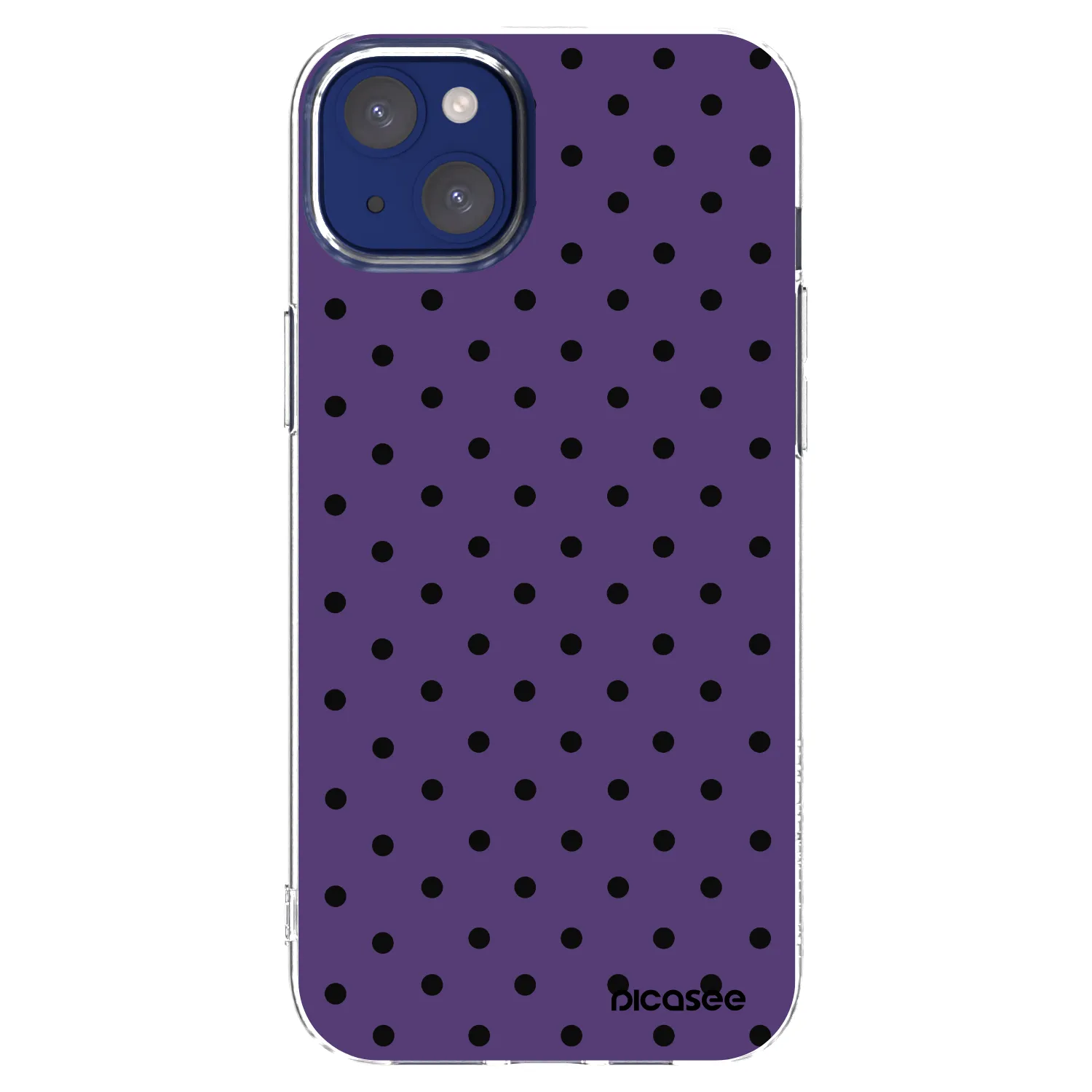Picasee silikónový prehľadný obal pre Apple iPhone 14 Plus - Flickers 2
