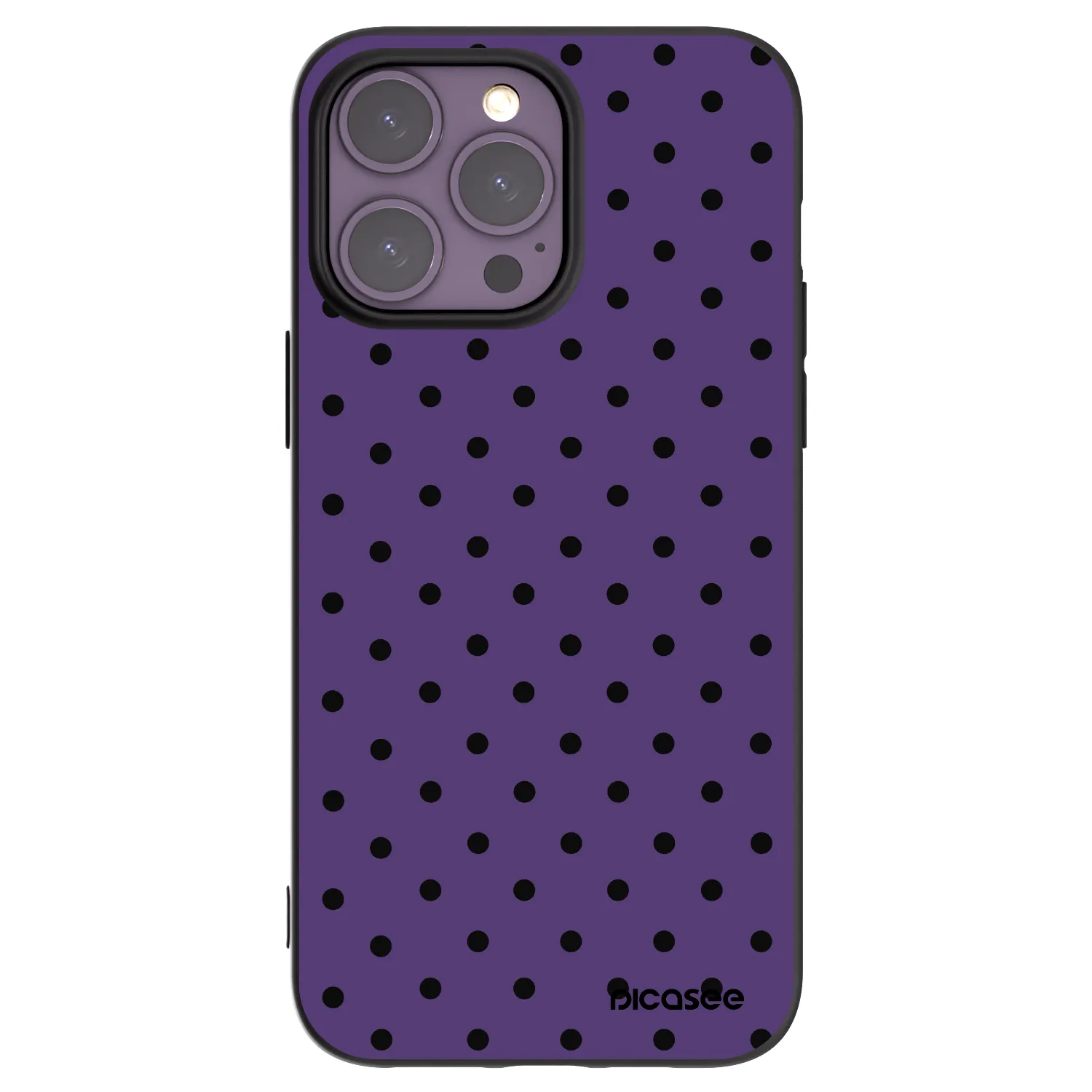 Picasee silikónový čierny obal pre Apple iPhone 14 Pro Max - Flickers 2