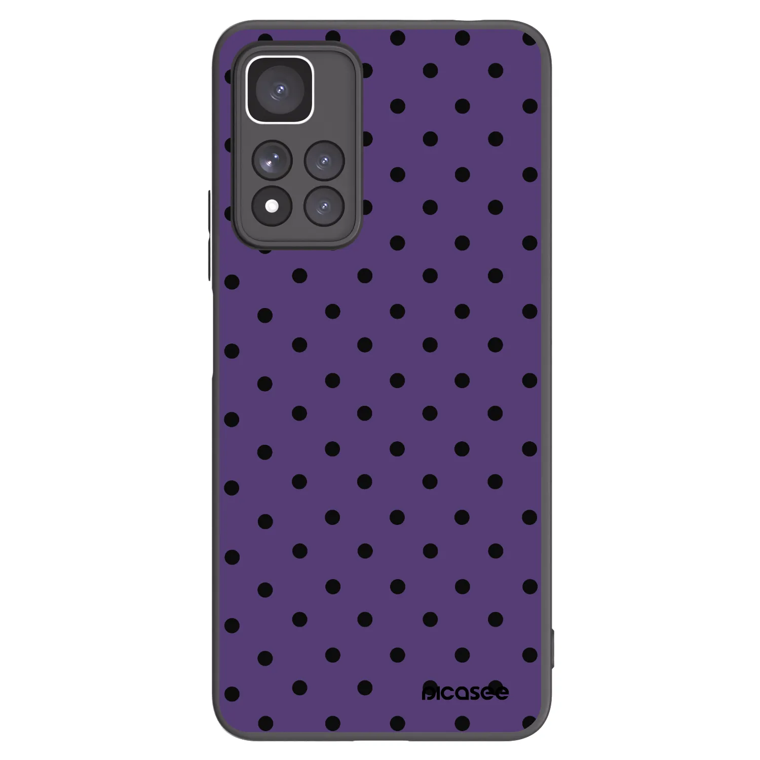 Picasee silikónový čierny obal pre Xiaomi Redmi Note 11 Pro+ 5G - Flickers 2