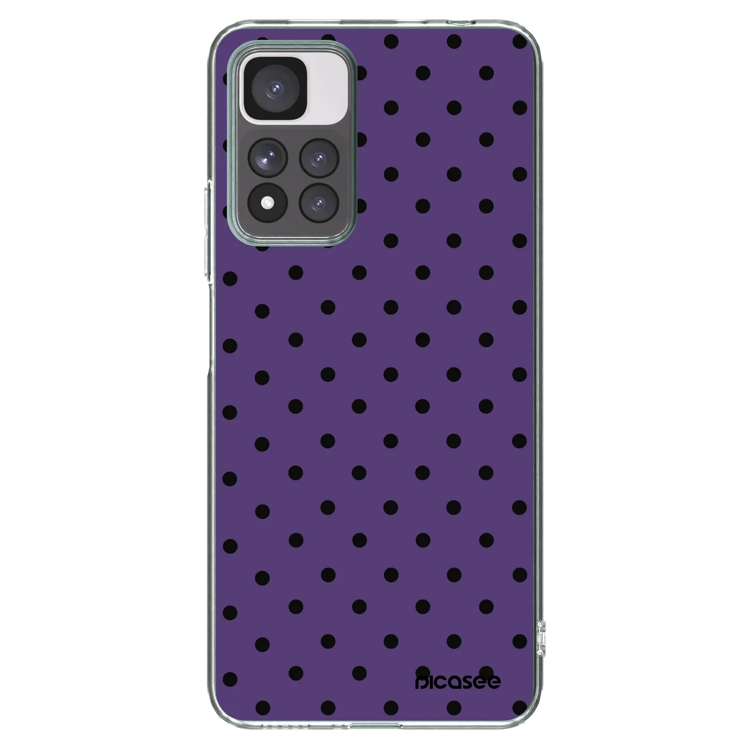 Picasee silikónový prehľadný obal pre Xiaomi Redmi Note 11 Pro+ 5G - Flickers 2
