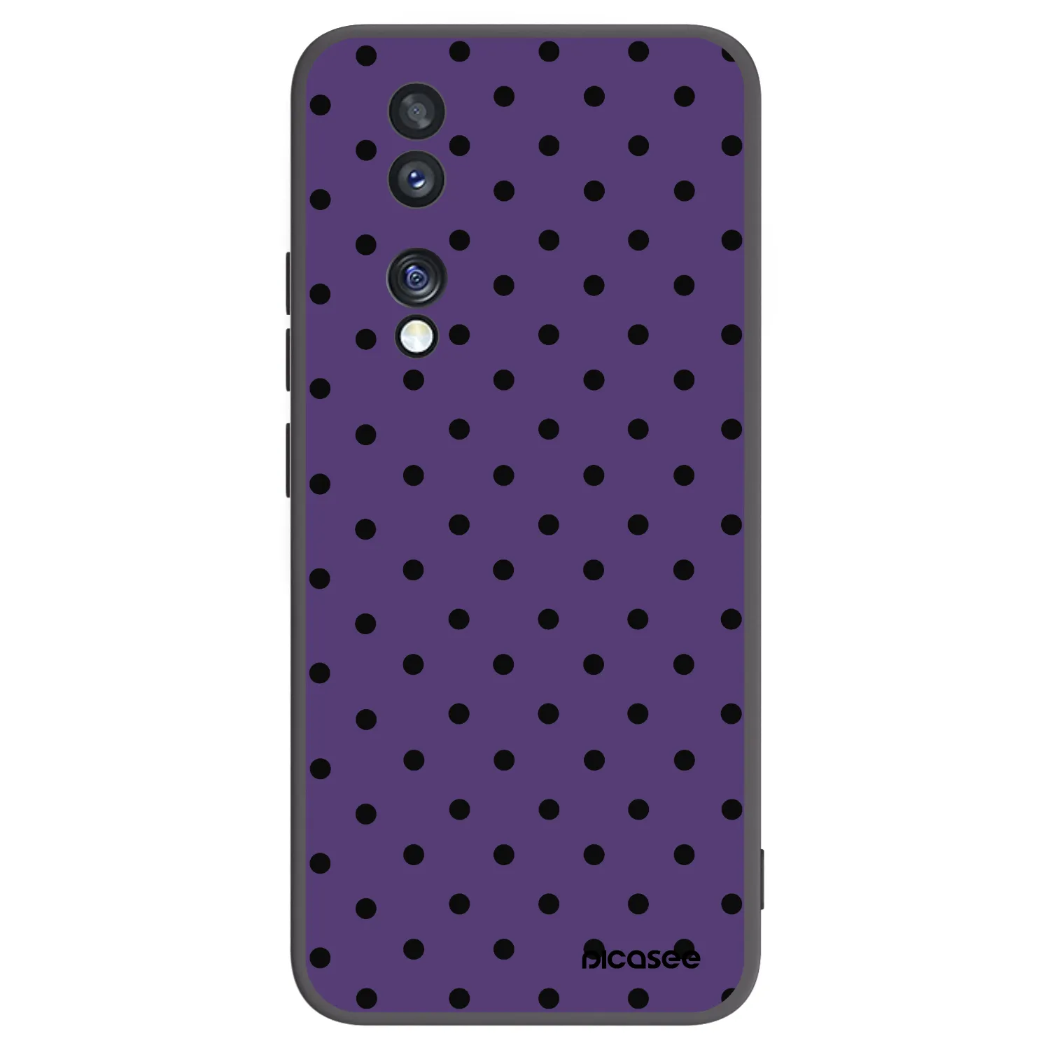 Picasee silikónový čierny obal pre Honor 70 - Flickers 2