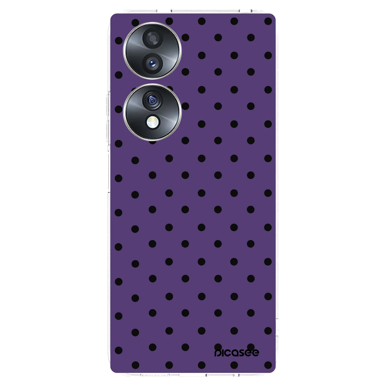 Picasee silikónový prehľadný obal pre Honor 70 - Flickers 2