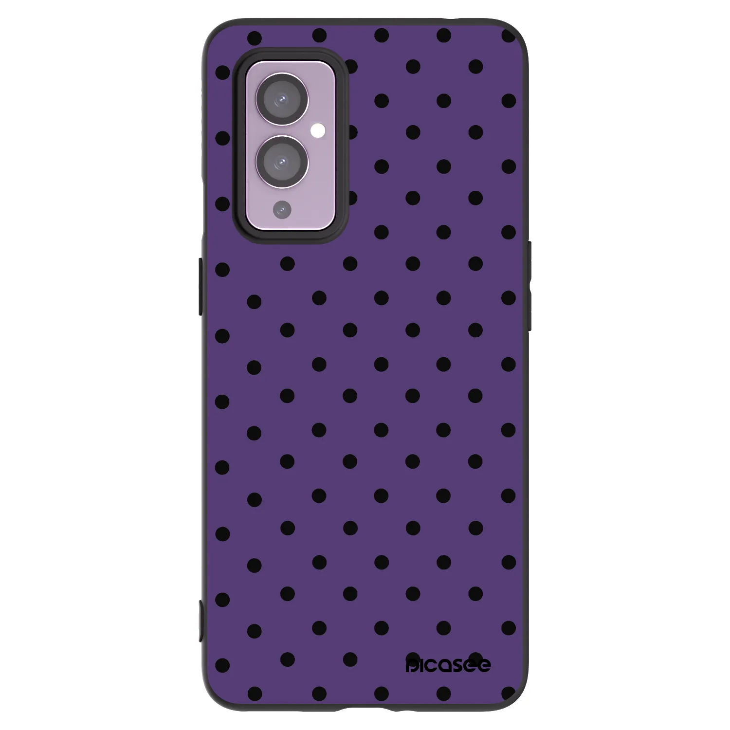 Picasee silikónový čierny obal pre OnePlus 9 - Flickers 2