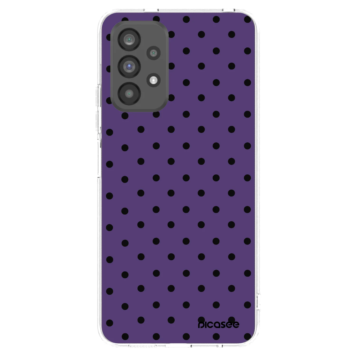 Picasee silikónový prehľadný obal pre Samsung Galaxy A73 5G - Flickers 2