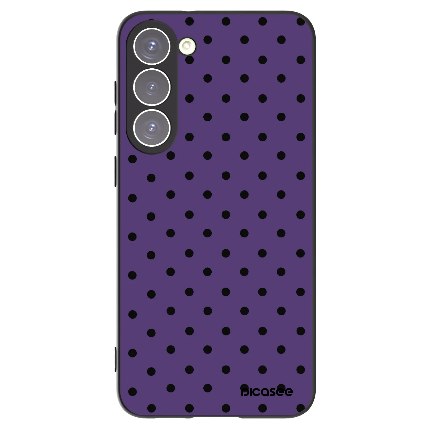 Picasee silikónový čierny obal pre Samsung Galaxy S23+ 5G - Flickers 2