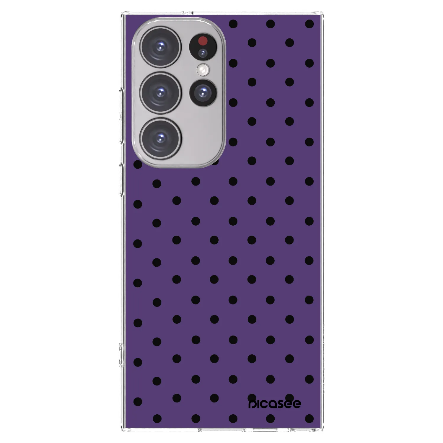 Picasee silikónový prehľadný obal pre Samsung Galaxy S23 Ultra 5G - Flickers 2