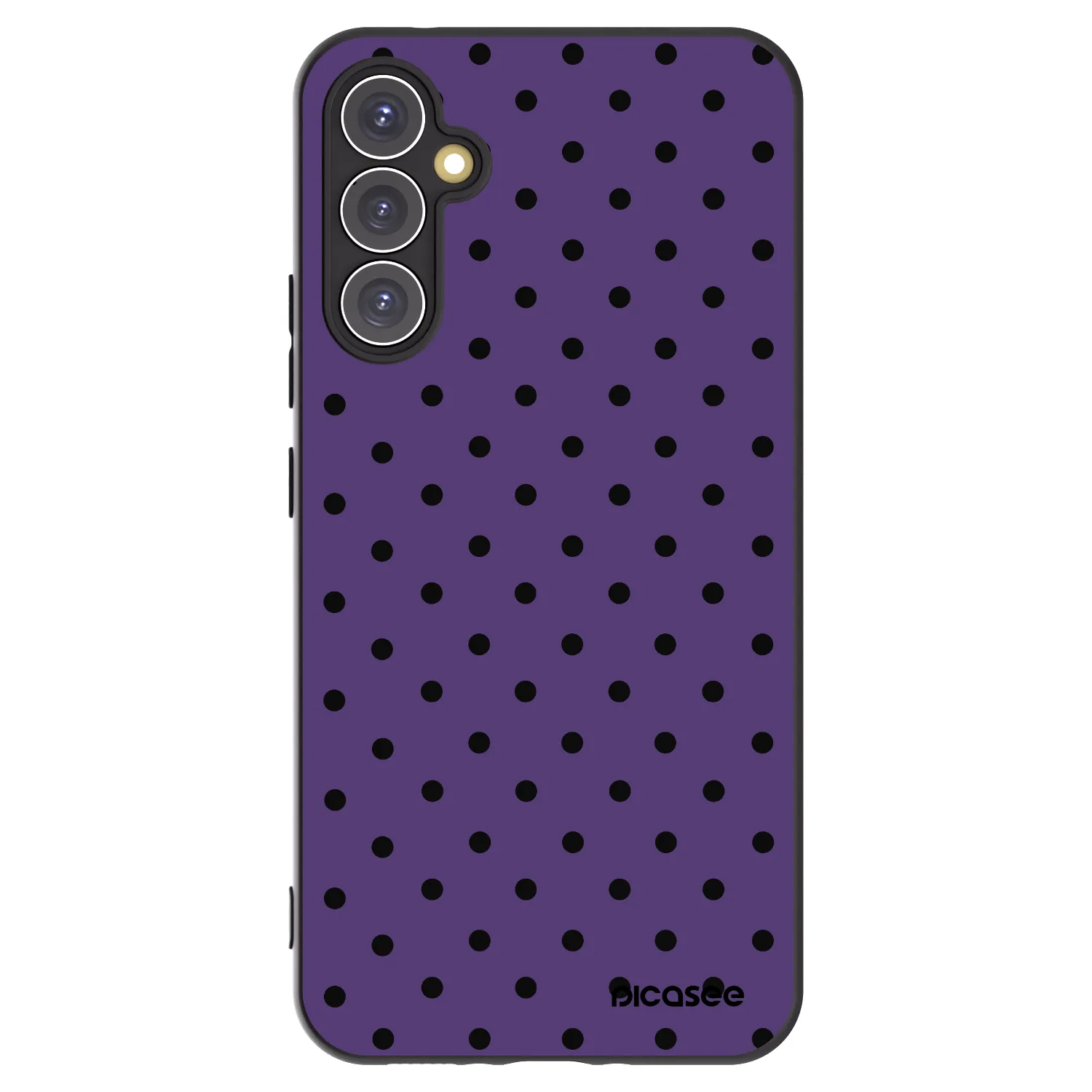 Picasee silikónový čierny obal pre Samsung Galaxy A34 5G A346B - Flickers 2
