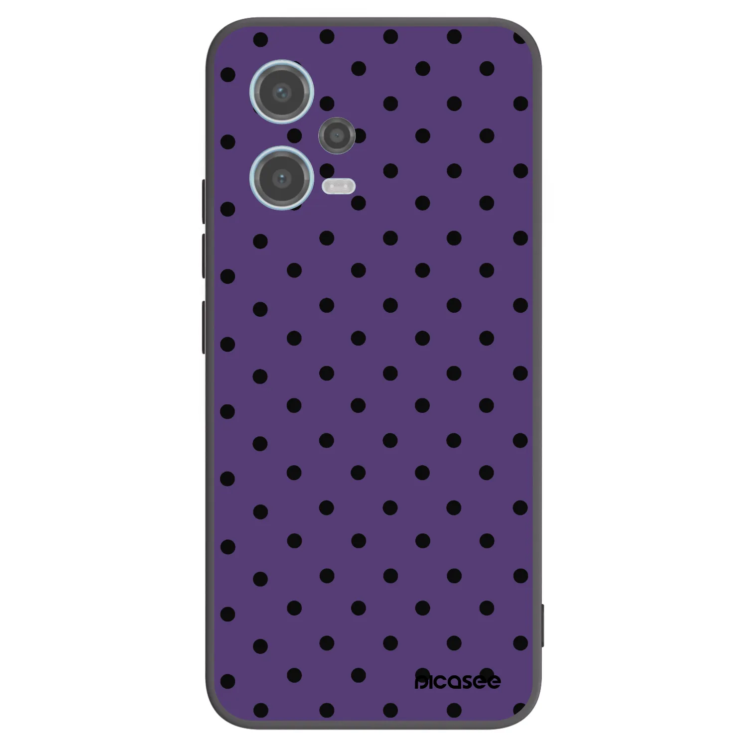 Picasee silikónový čierny obal pre Xiaomi Redmi Note 12 5G - Flickers 2