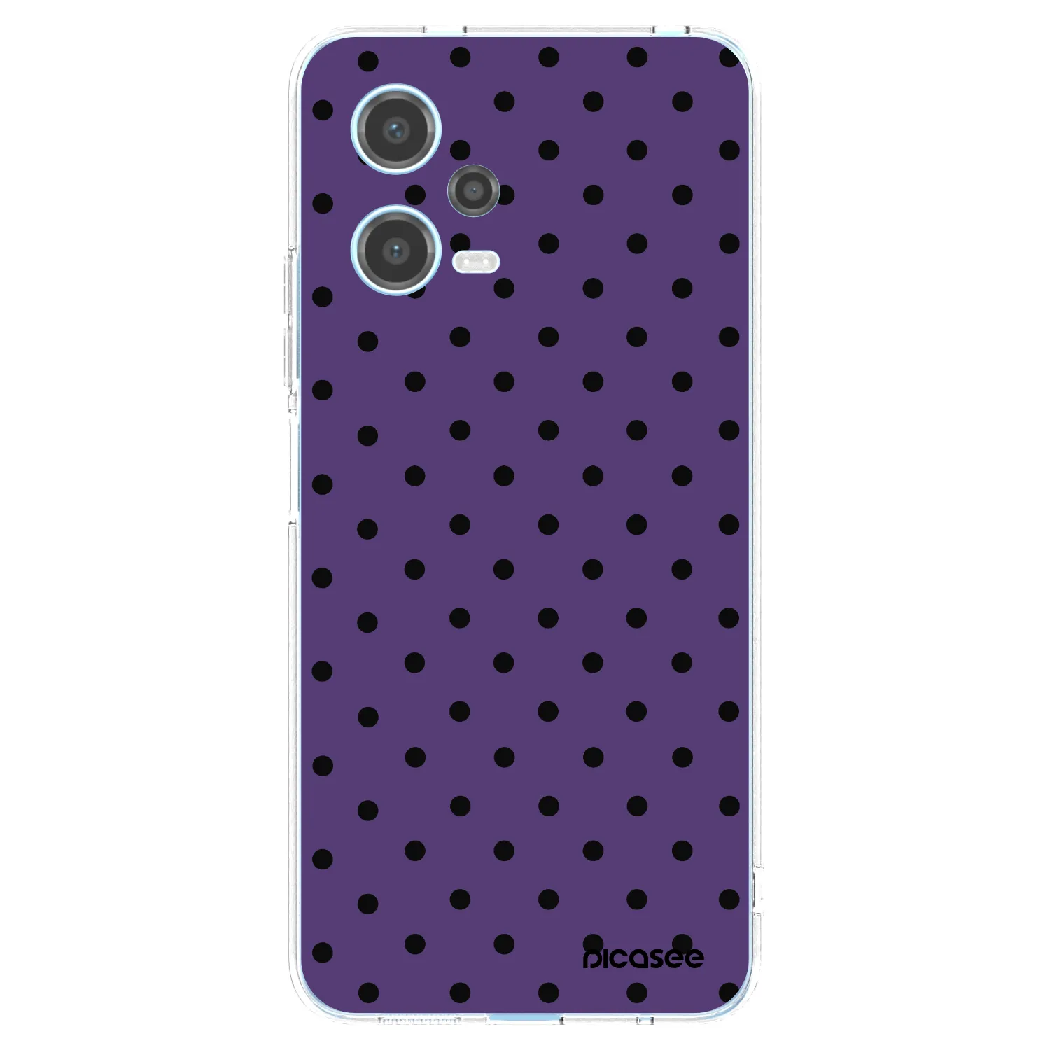Picasee silikónový prehľadný obal pre Xiaomi Redmi Note 12 5G - Flickers 2