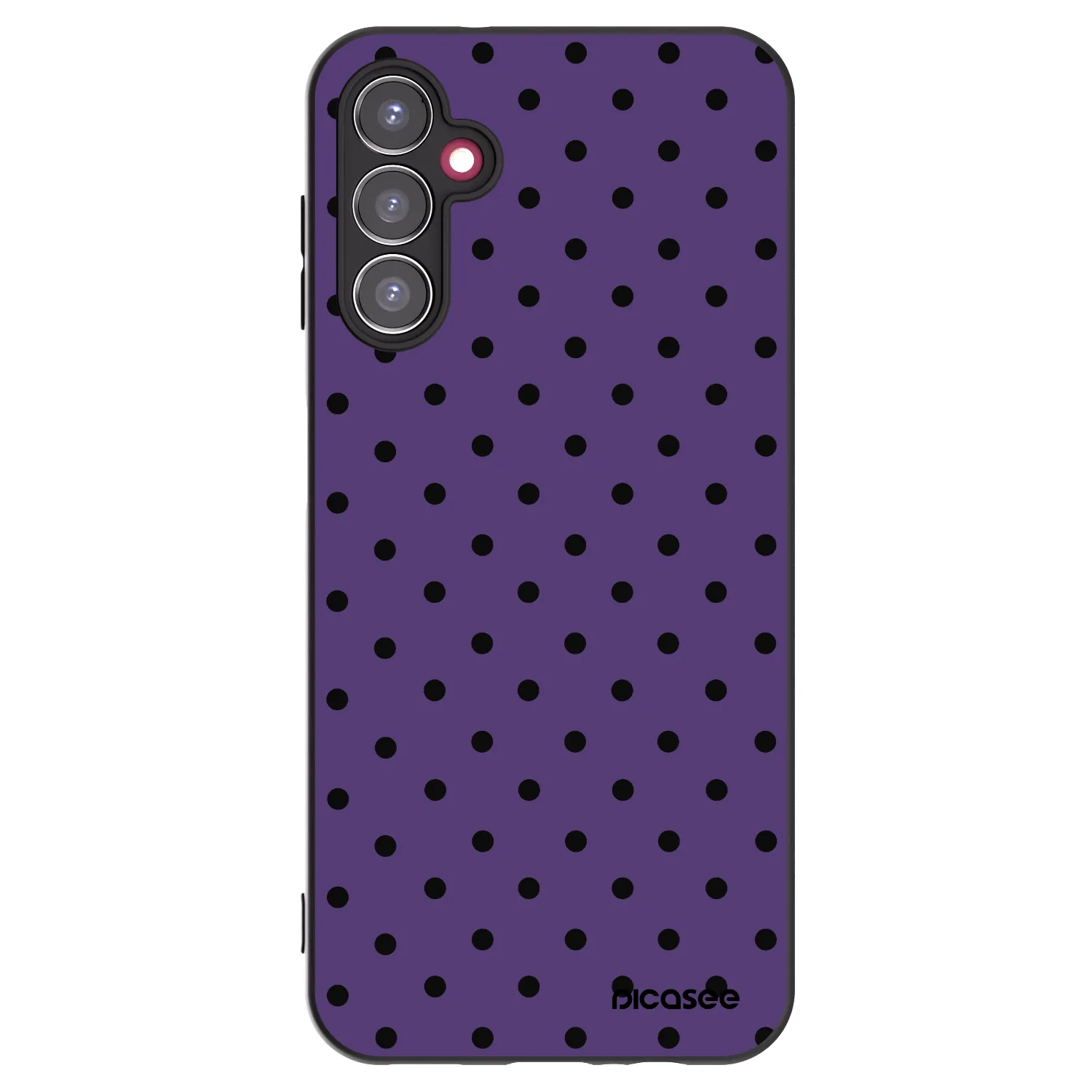 Picasee silikónový čierny obal pre Samsung Galaxy A14 5G A146P - Flickers 2