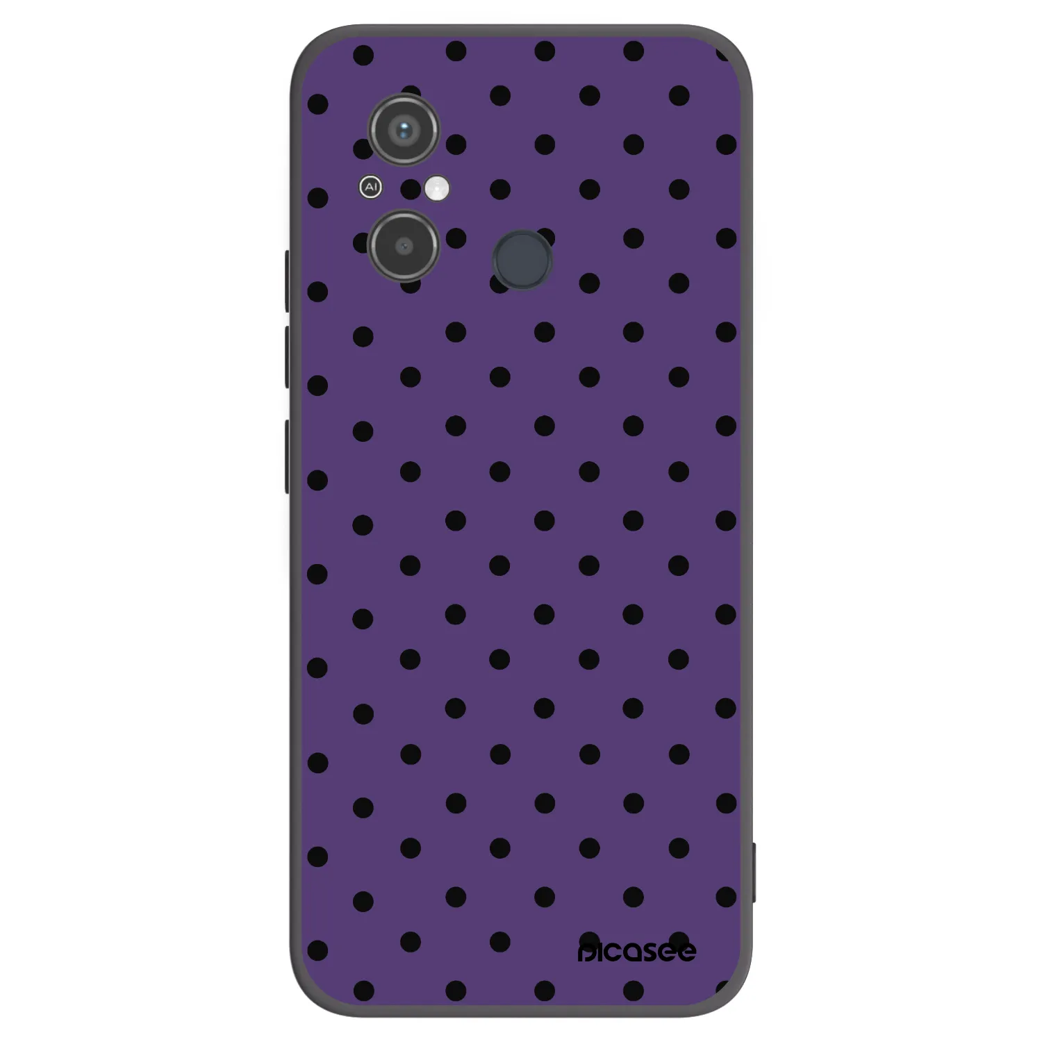 Picasee silikónový čierny obal pre Xiaomi Redmi 12C - Flickers 2