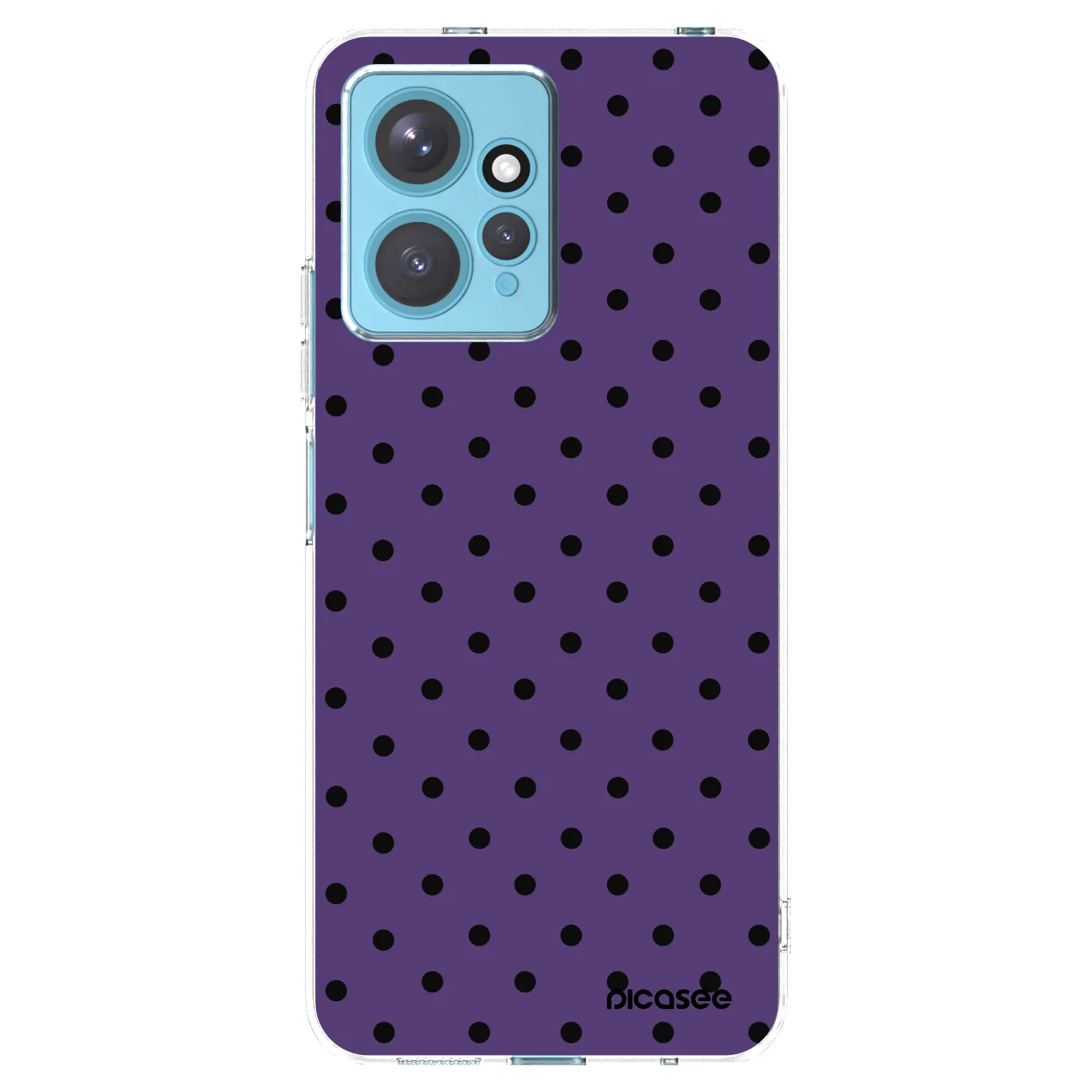 Picasee silikónový prehľadný obal pre Xiaomi Redmi Note 12 4G - Flickers 2