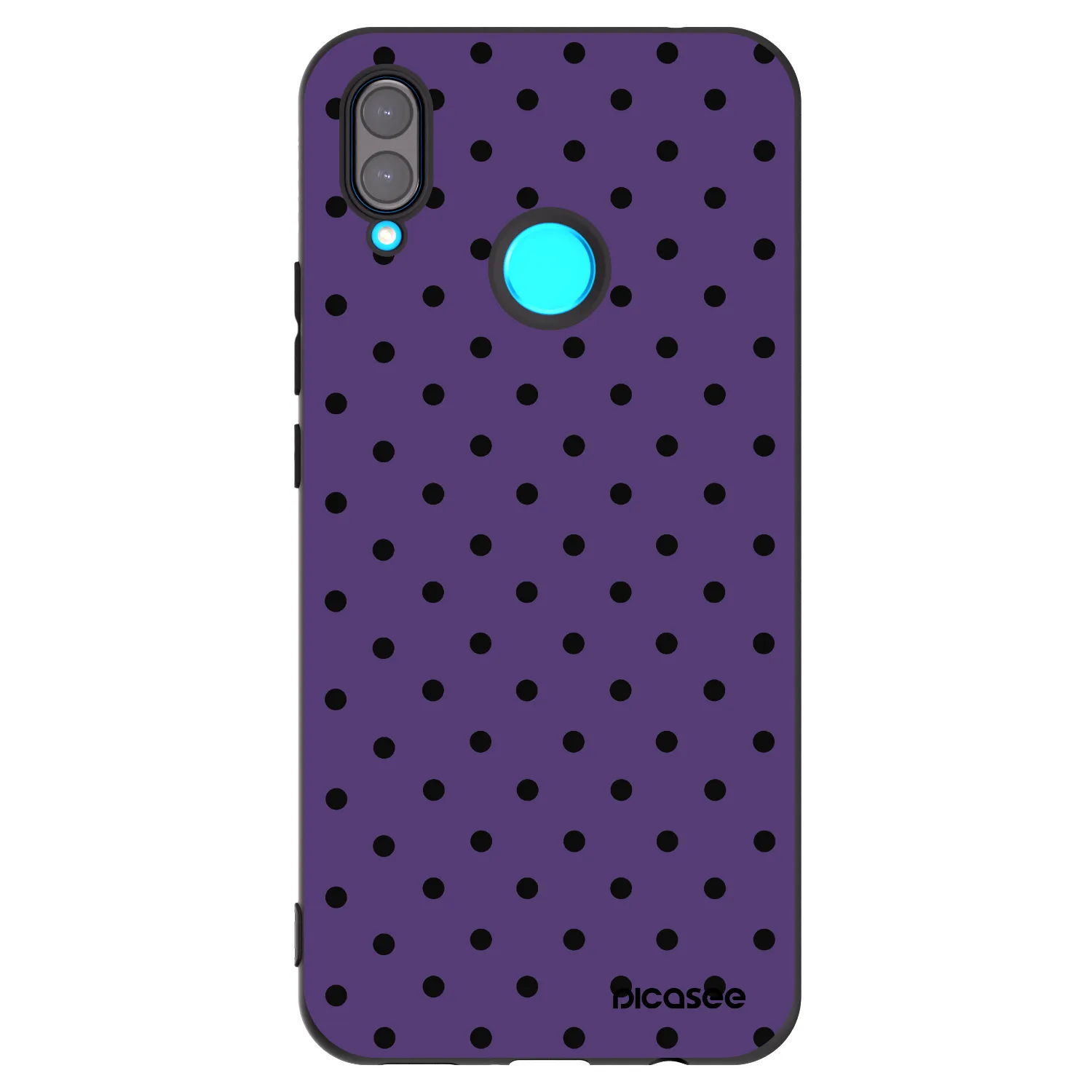 Picasee silikónový čierny obal pre Huawei Nova 3i - Flickers 2
