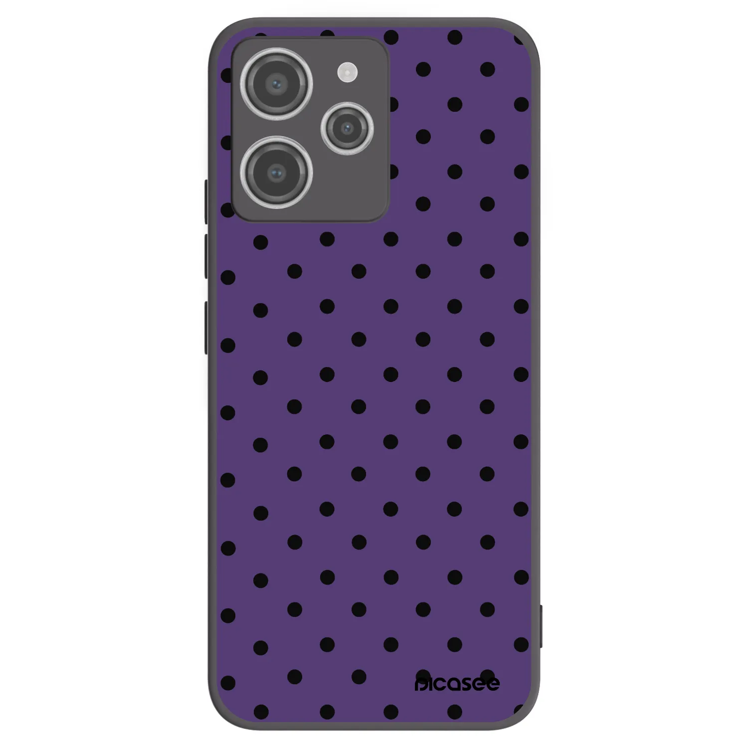 Picasee silikónový čierny obal pre Xiaomi Redmi 12 4G - Flickers 2