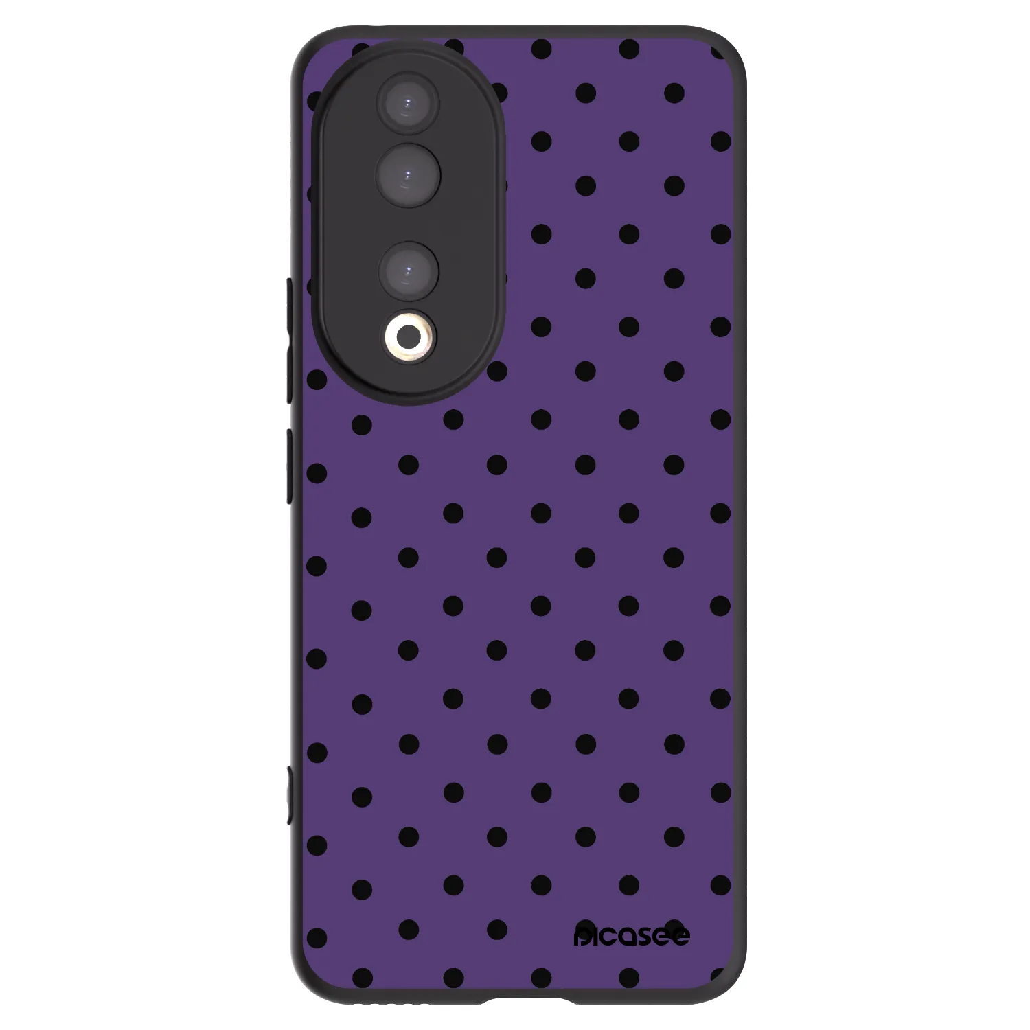 Picasee silikónový čierny obal pre Honor 90 5G - Flickers 2