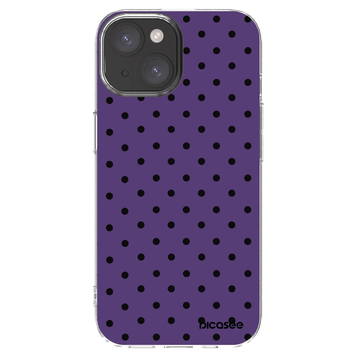 Picasee silikónový prehľadný obal pre Apple iPhone 15 - Flickers 2