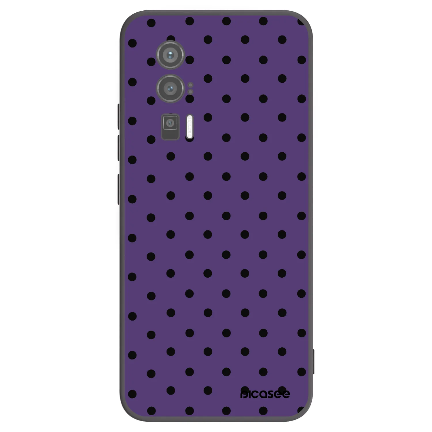 Picasee silikónový čierny obal pre Xiaomi Poco F5 Pro 5G - Flickers 2
