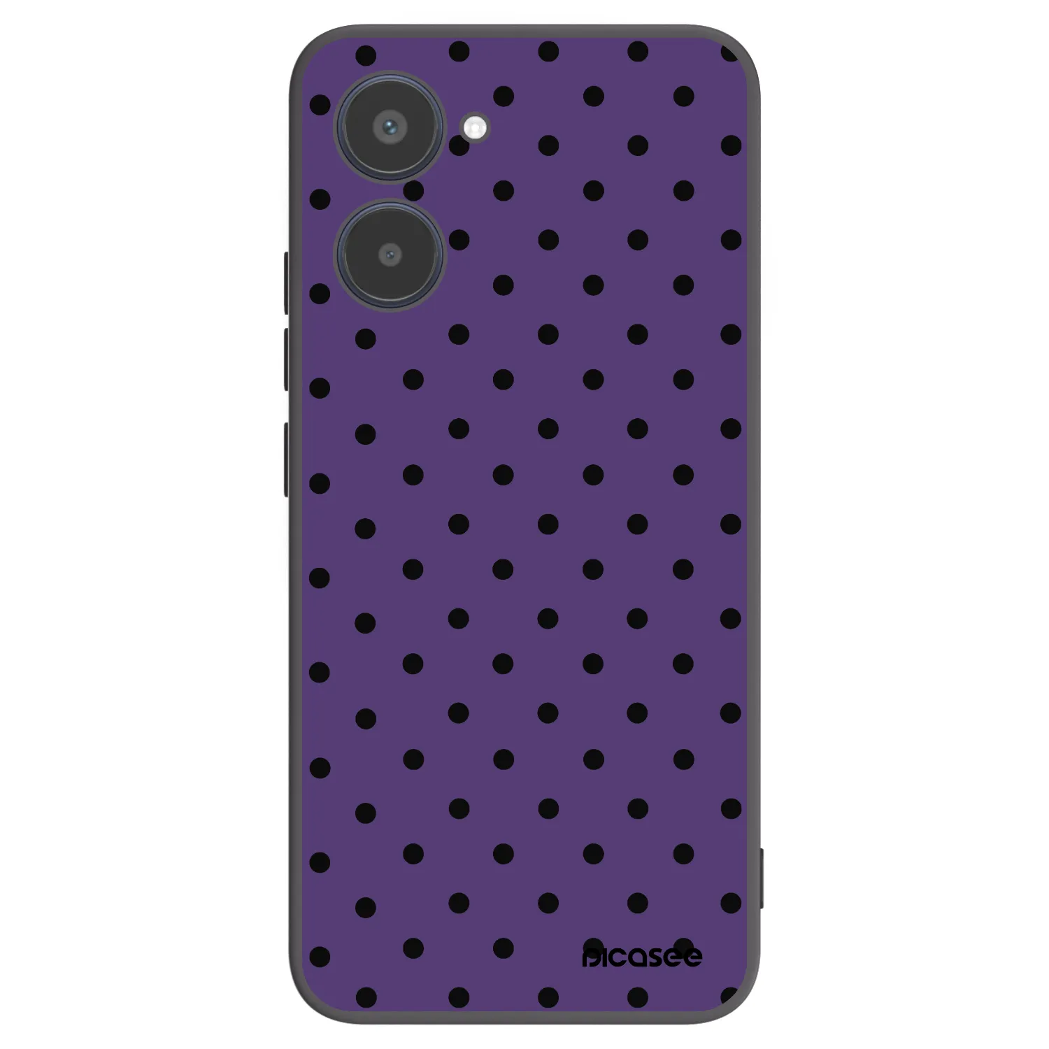 Picasee silikónový čierny obal pre Realme 10 4G - Flickers 2