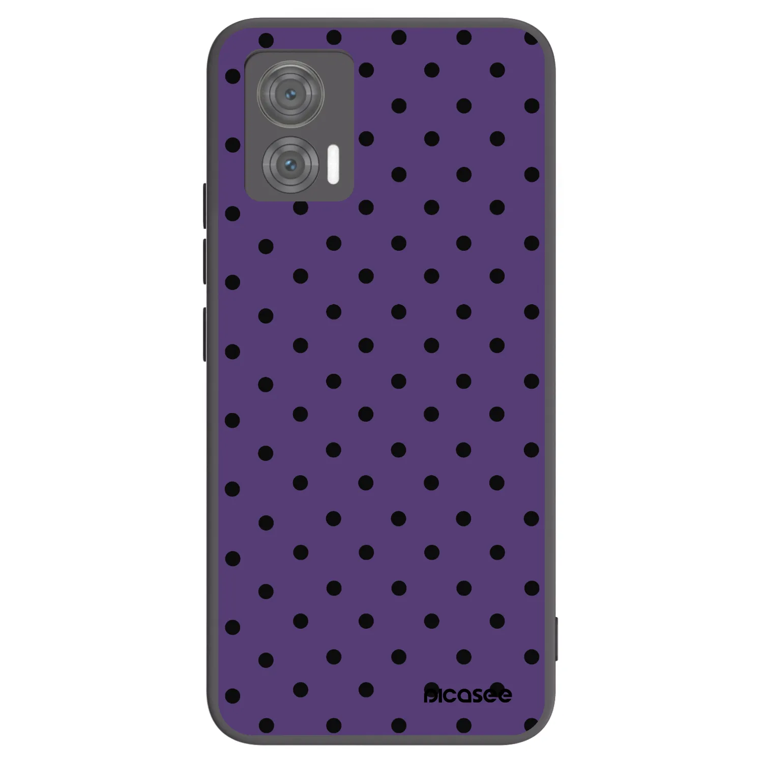 Picasee silikónový čierny obal pre Motorola Edge 30 Neo - Flickers 2