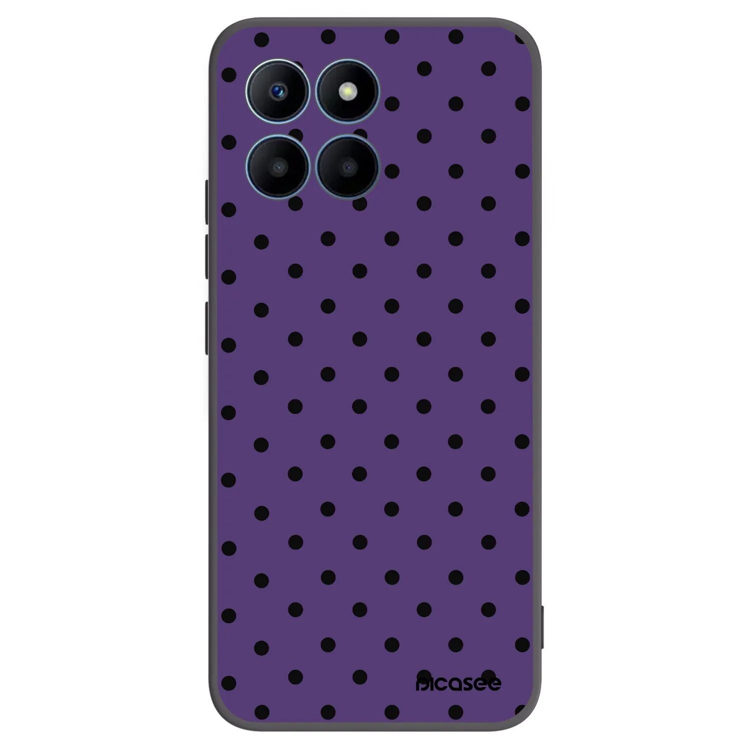 Picasee silikónový čierny obal pre Honor 70 Lite - Flickers 2