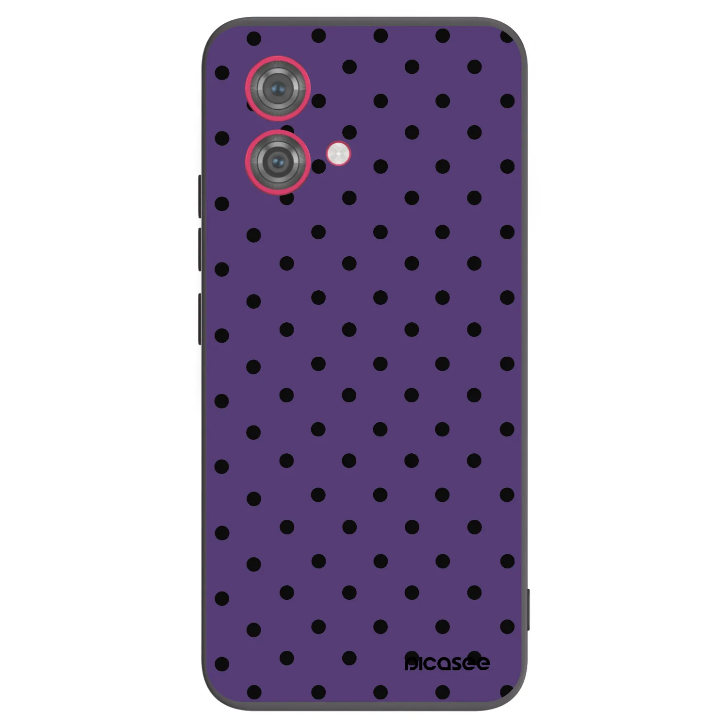 Picasee silikónový čierny obal pre Motorola Moto G84 5G - Flickers 2
