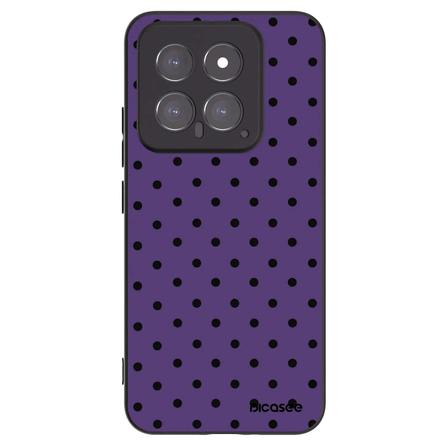 Picasee silikónový čierny obal pre Xiaomi 14 - Flickers 2