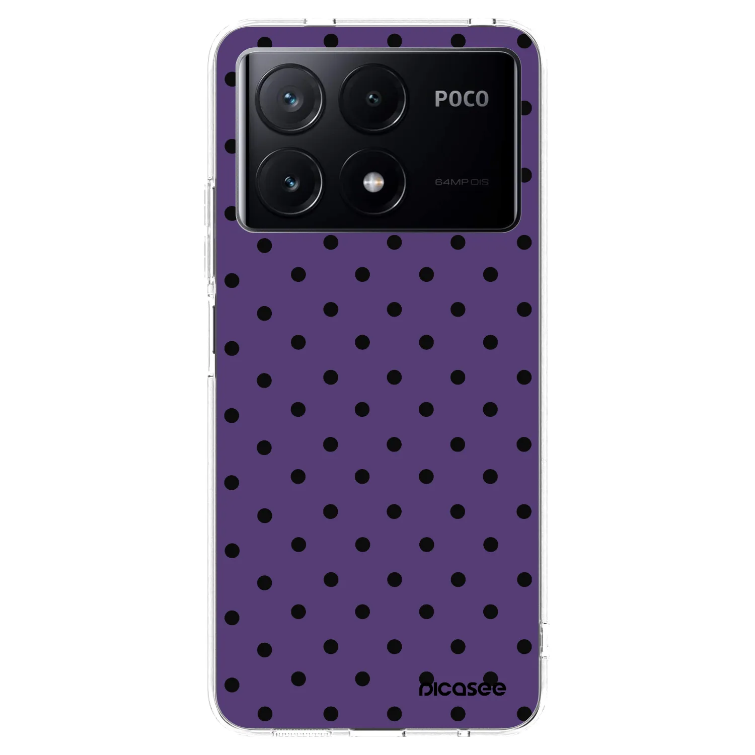Picasee silikónový prehľadný obal pre Xiaomi Poco X6 Pro - Flickers 2
