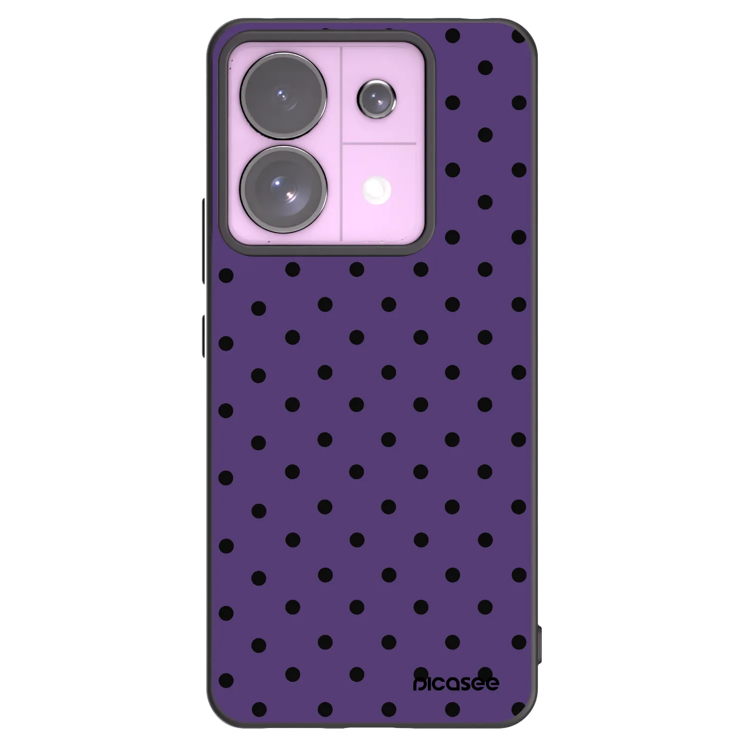 Picasee silikónový čierny obal pre Xiaomi Redmi Note 13 Pro 5G - Flickers 2