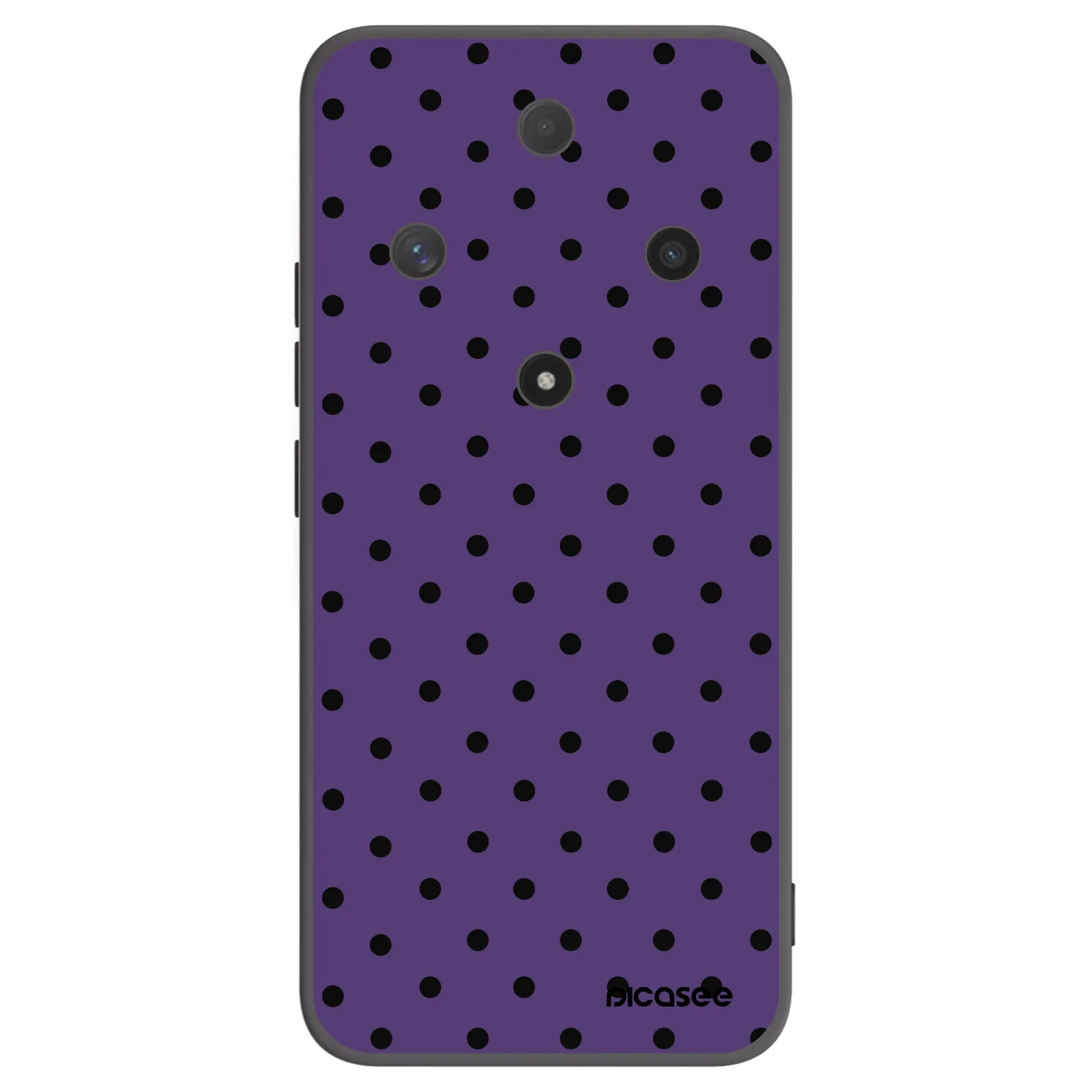 Picasee silikónový čierny obal pre Honor Magic6 Lite 5G - Flickers 2