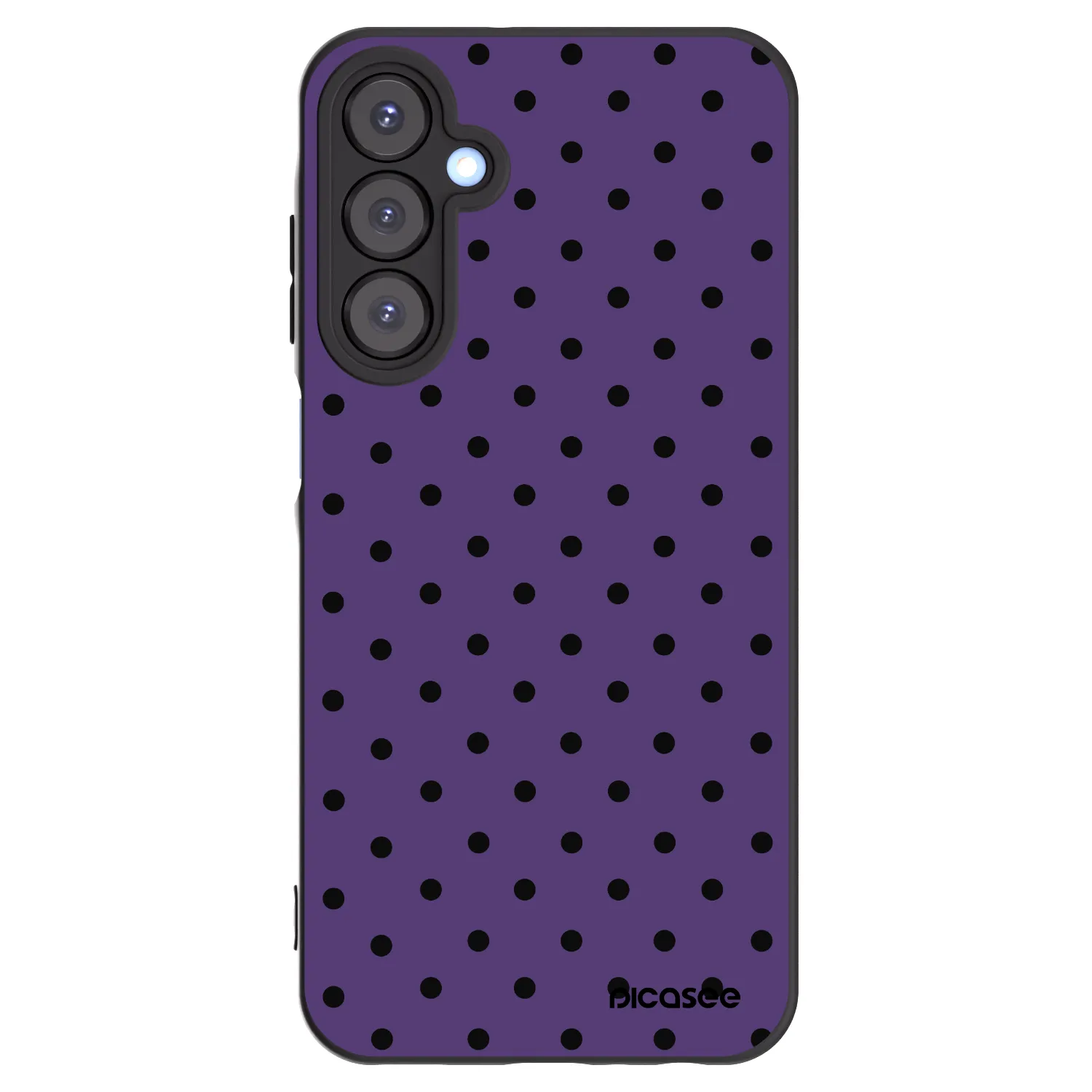 Picasee silikónový čierny obal pre Samsung Galaxy A25 A256B 5G - Flickers 2
