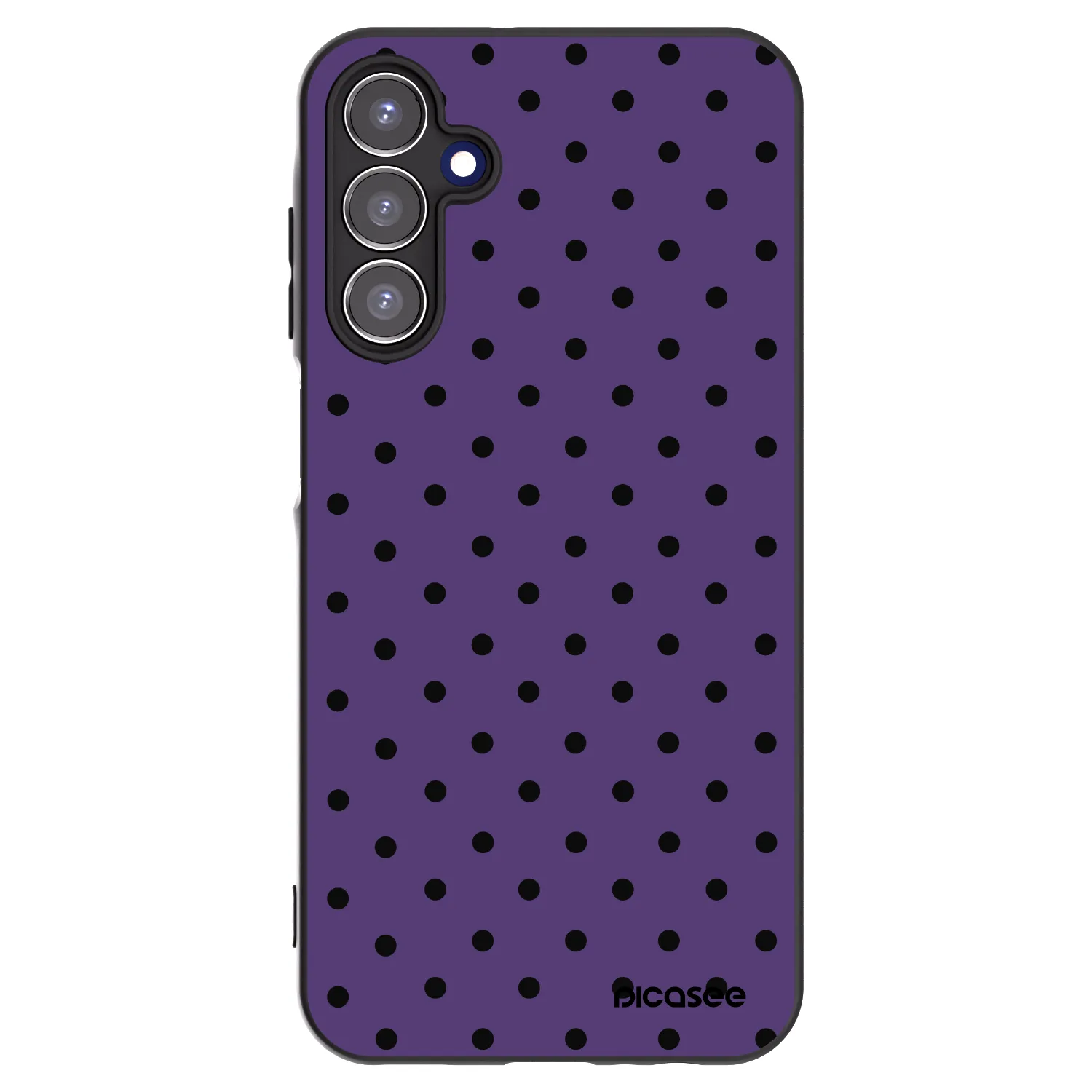 Picasee silikónový čierny obal pre Samsung Galaxy A15 A156B 5G - Flickers 2