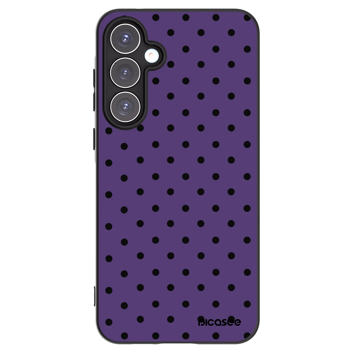 Picasee silikónový čierny obal pre Samsung Galaxy A55 5G A556B - Flickers 2