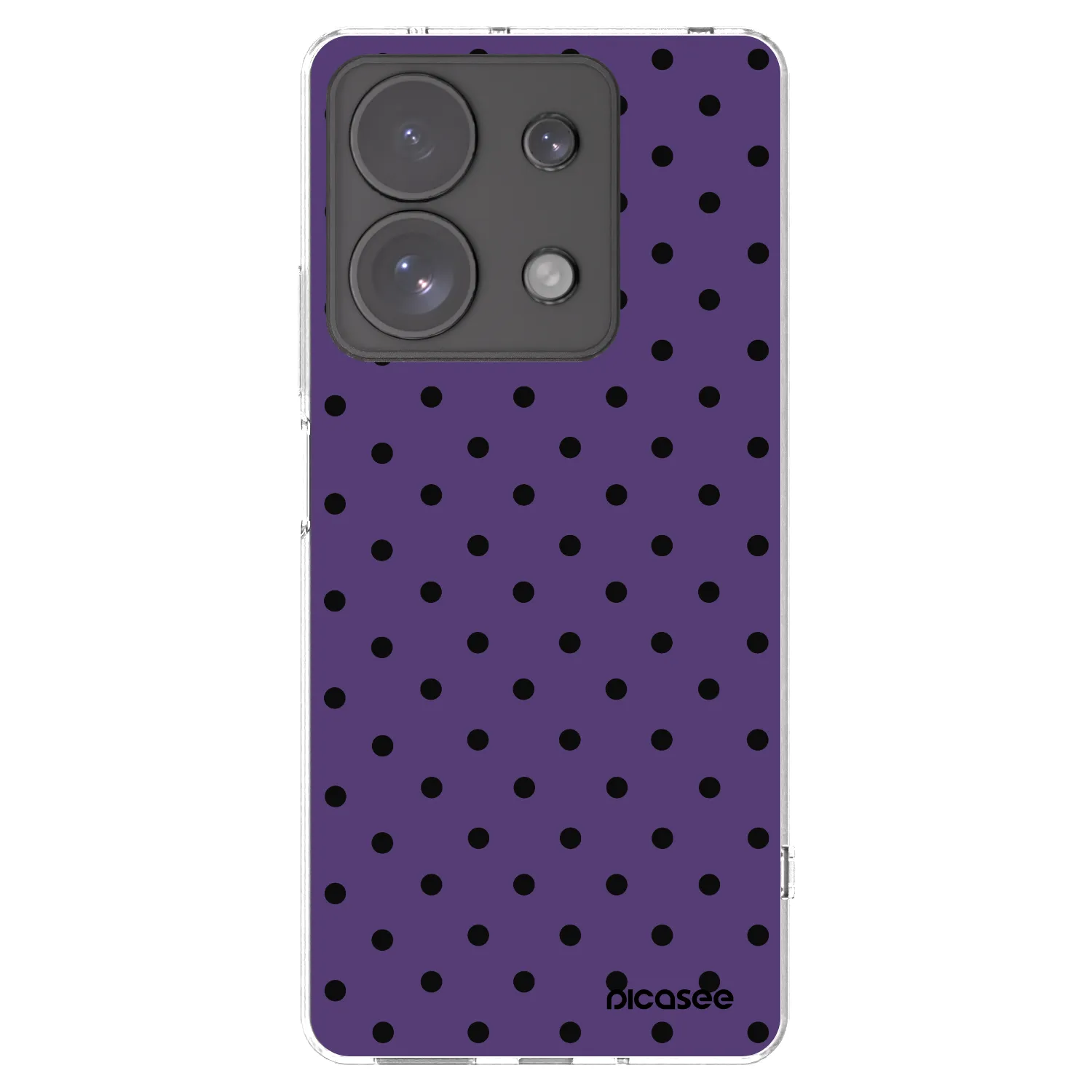 Picasee silikónový prehľadný obal pre Xiaomi Redmi Note 13 Pro 4G - Flickers 2