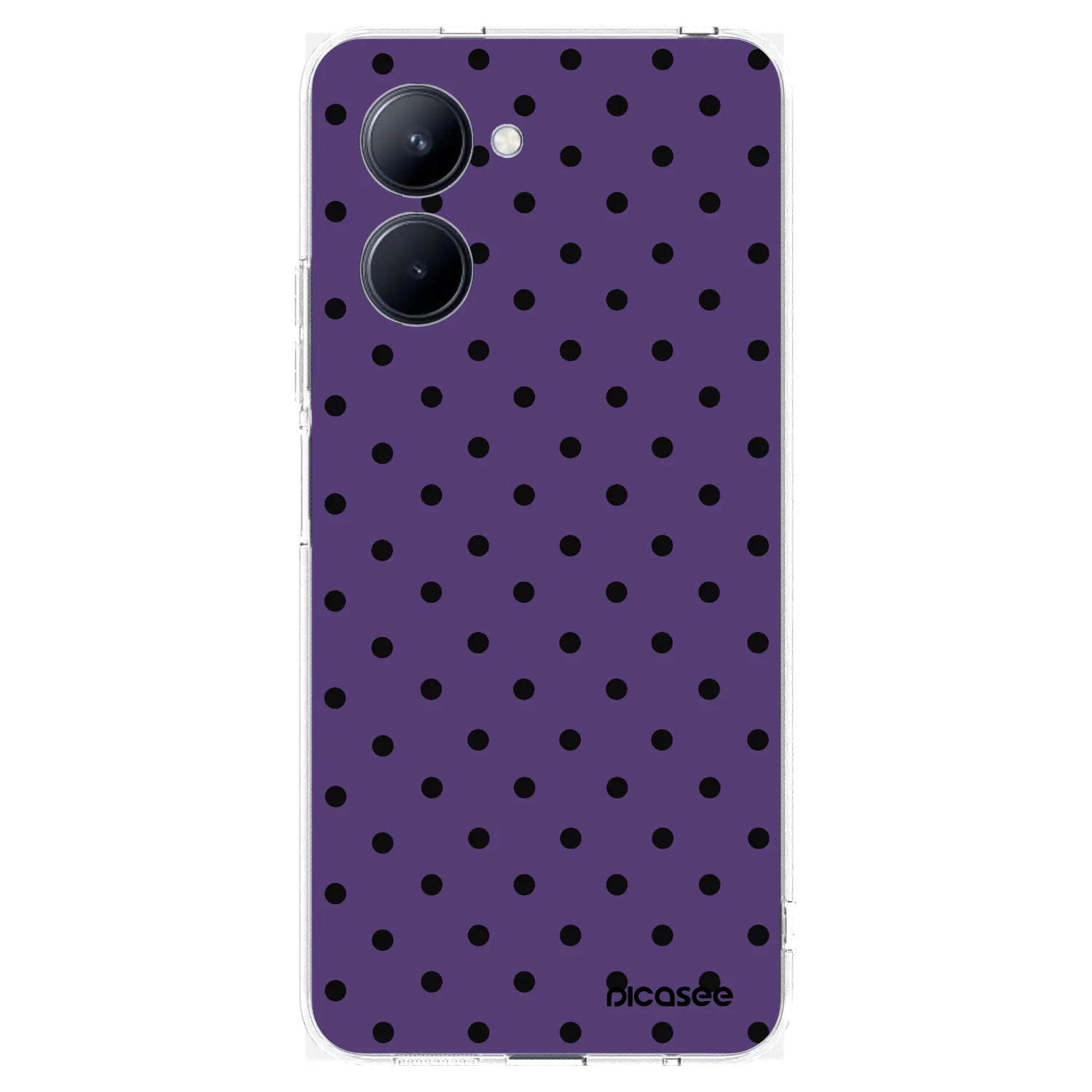 Picasee silikónový prehľadný obal pre Realme C33 (2023) - Flickers 2