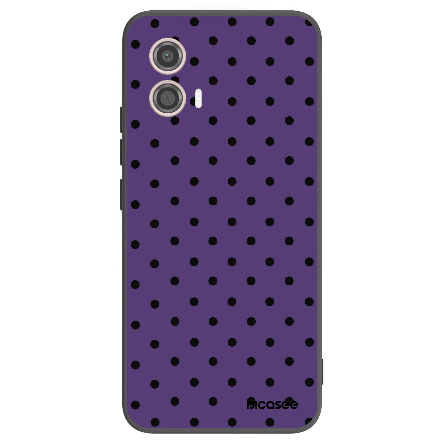 Picasee silikónový čierny obal pre Motorola Moto G53 5G - Flickers 2