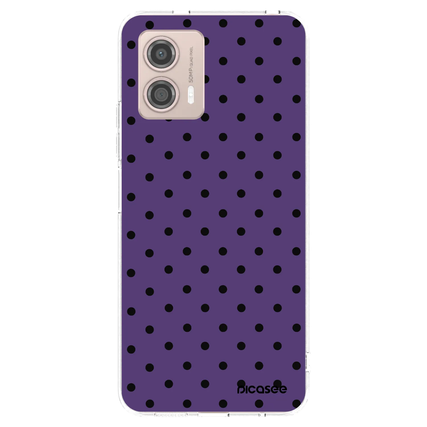 Picasee silikónový prehľadný obal pre Motorola Moto G53 5G - Flickers 2