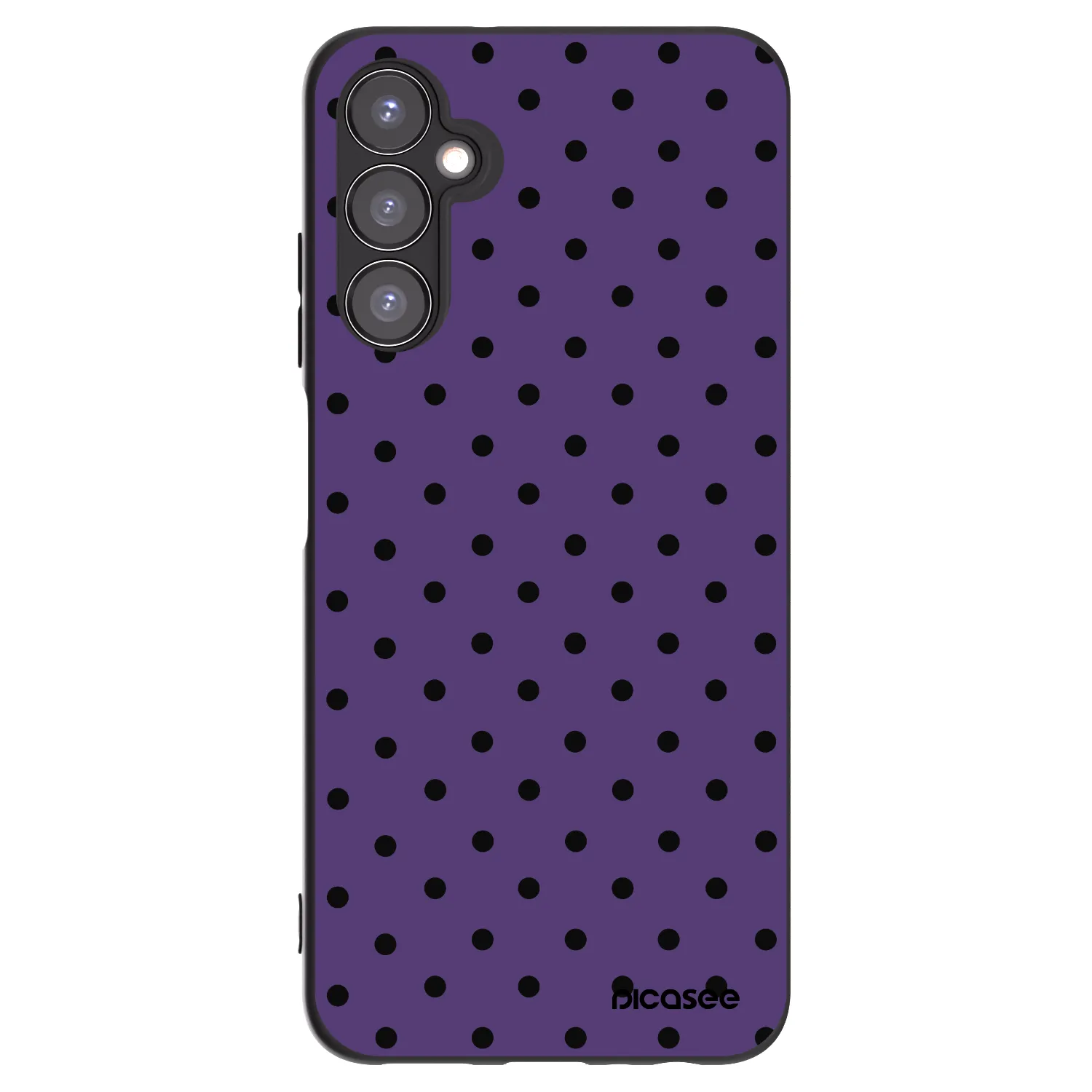 Picasee silikónový čierny obal pre Samsung Galaxy A05s A057G - Flickers 2