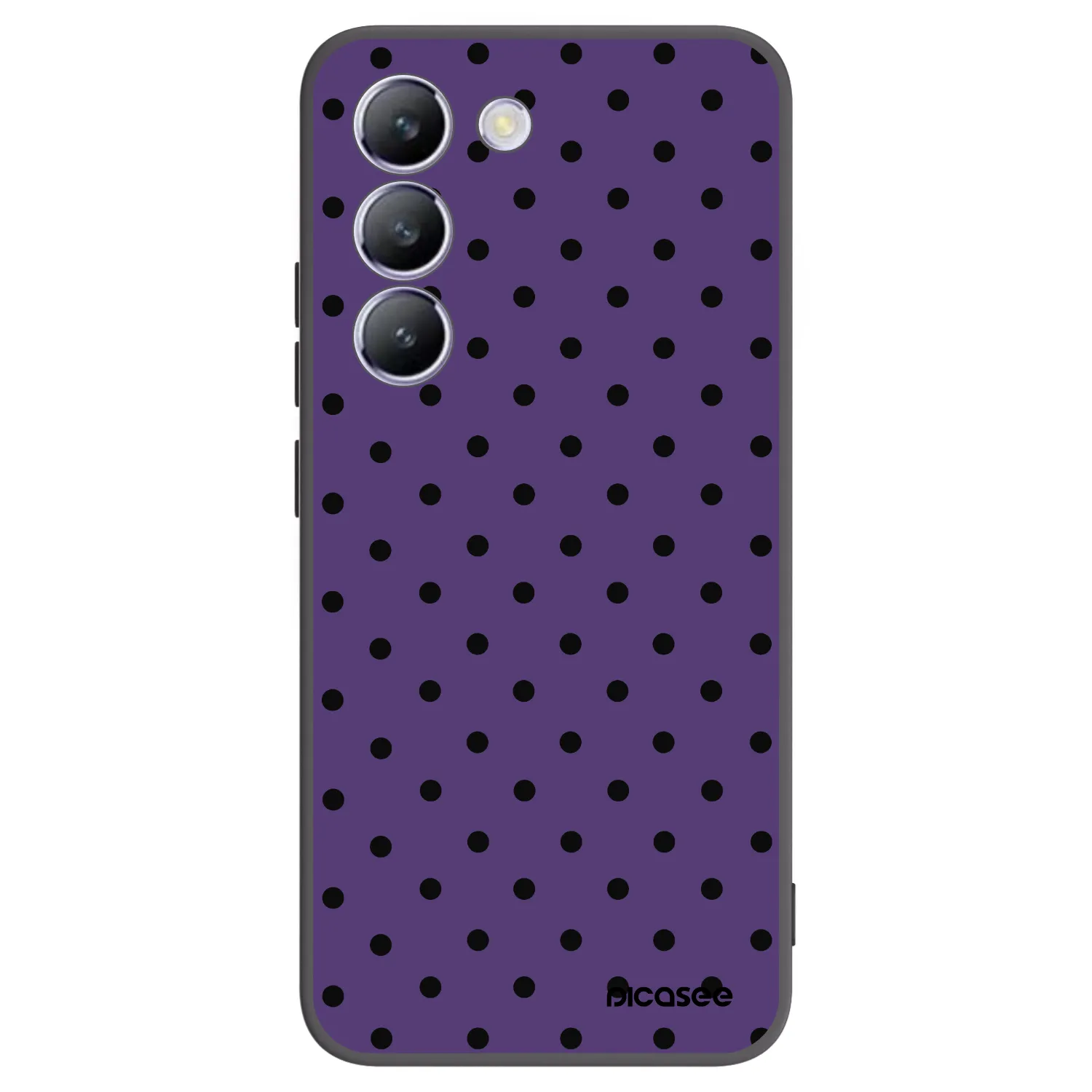Picasee silikónový čierny obal pre Vivo V40 SE 5G - Flickers 2