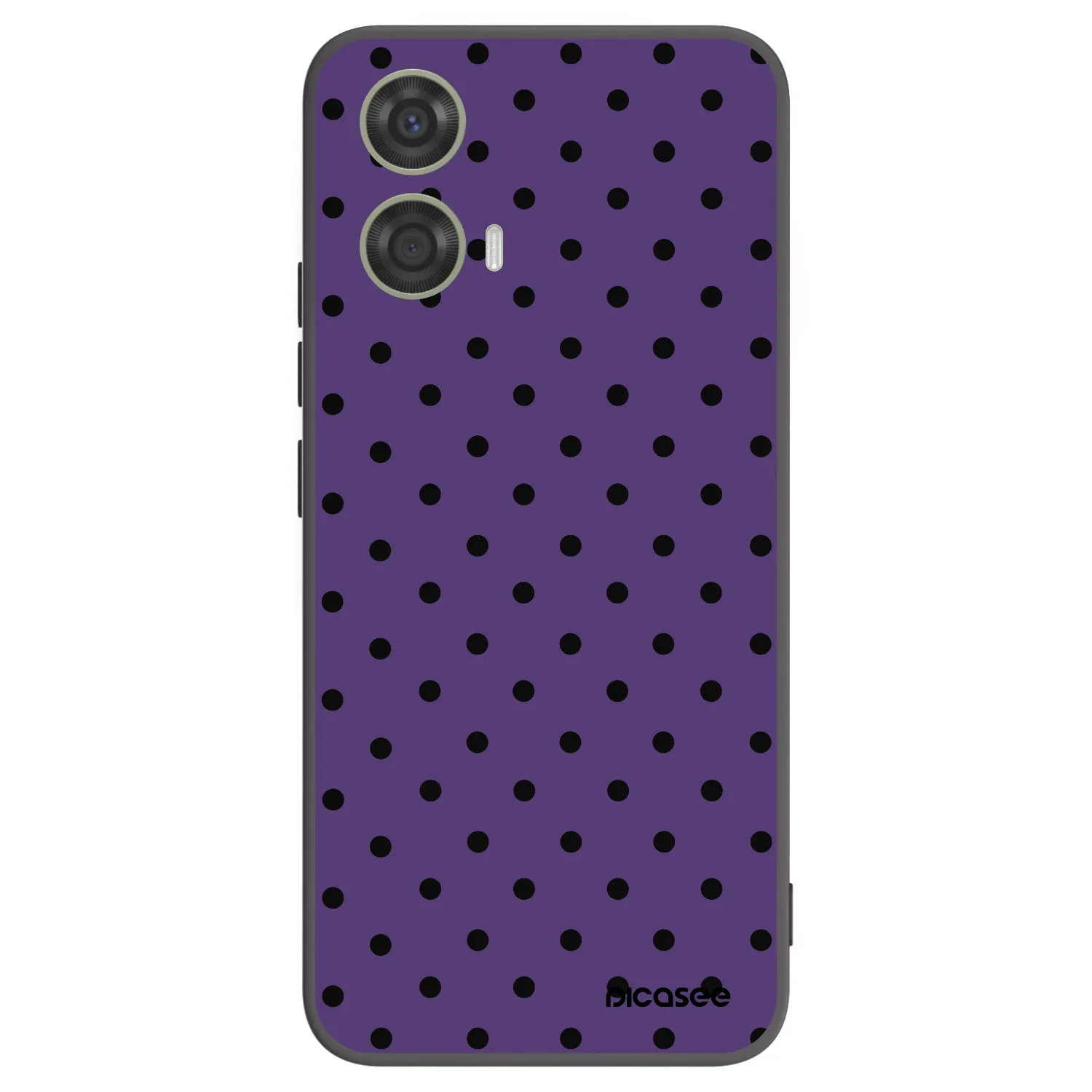 Picasee silikónový čierny obal pre Motorola Moto G24 - Flickers 2