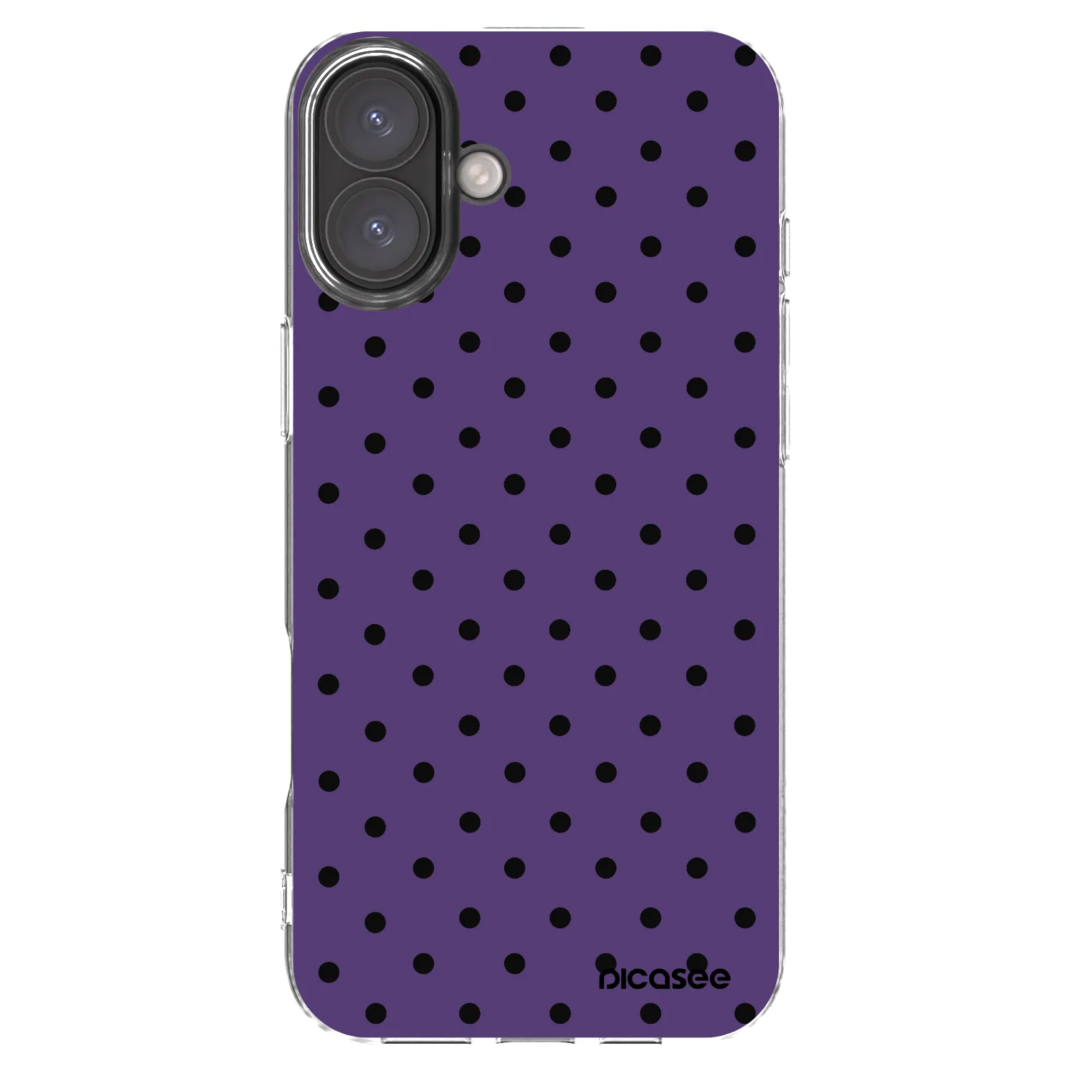 Picasee silikónový prehľadný obal pre Apple iPhone 16 Plus - Flickers 2